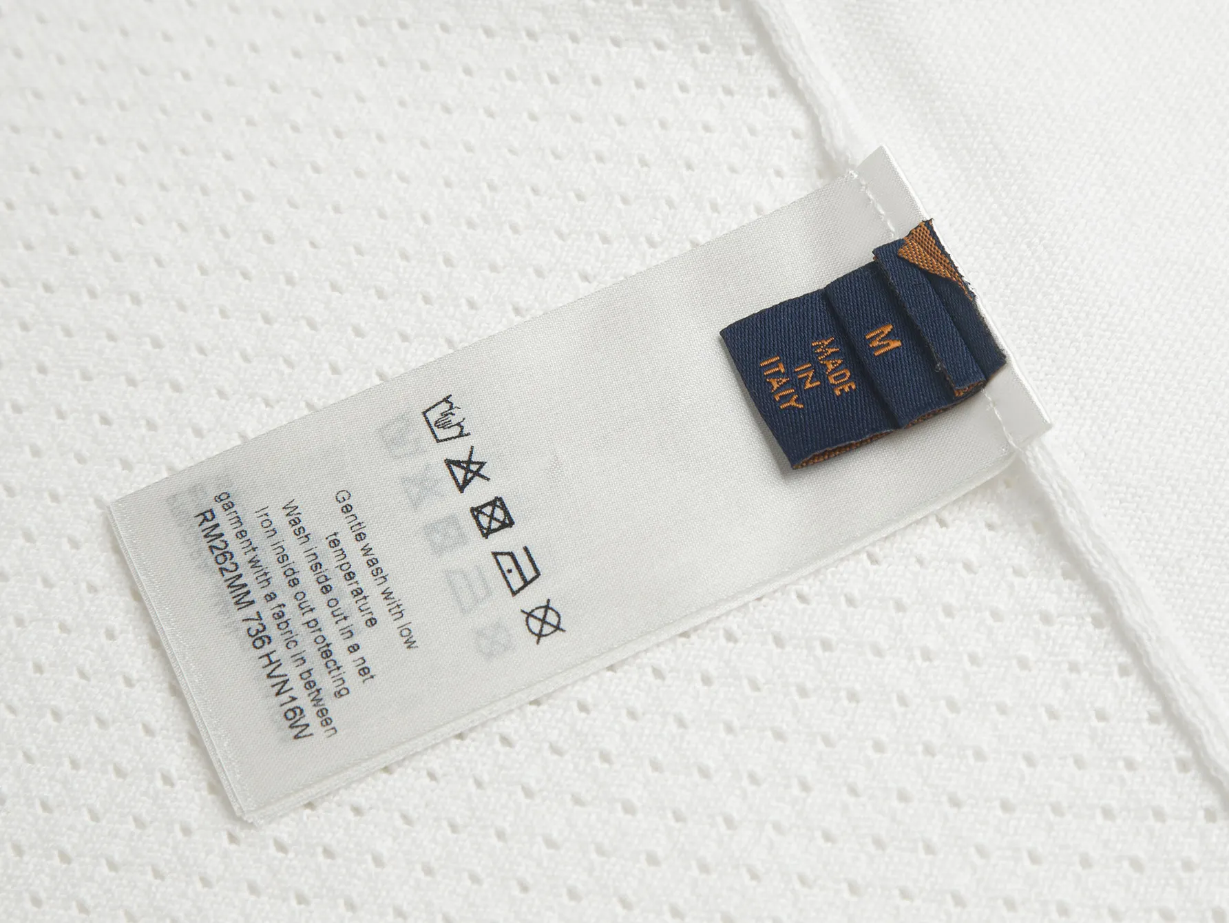 Logo-Embroidered Wool-Blend Knit T-Shirt D18511219 — view 6