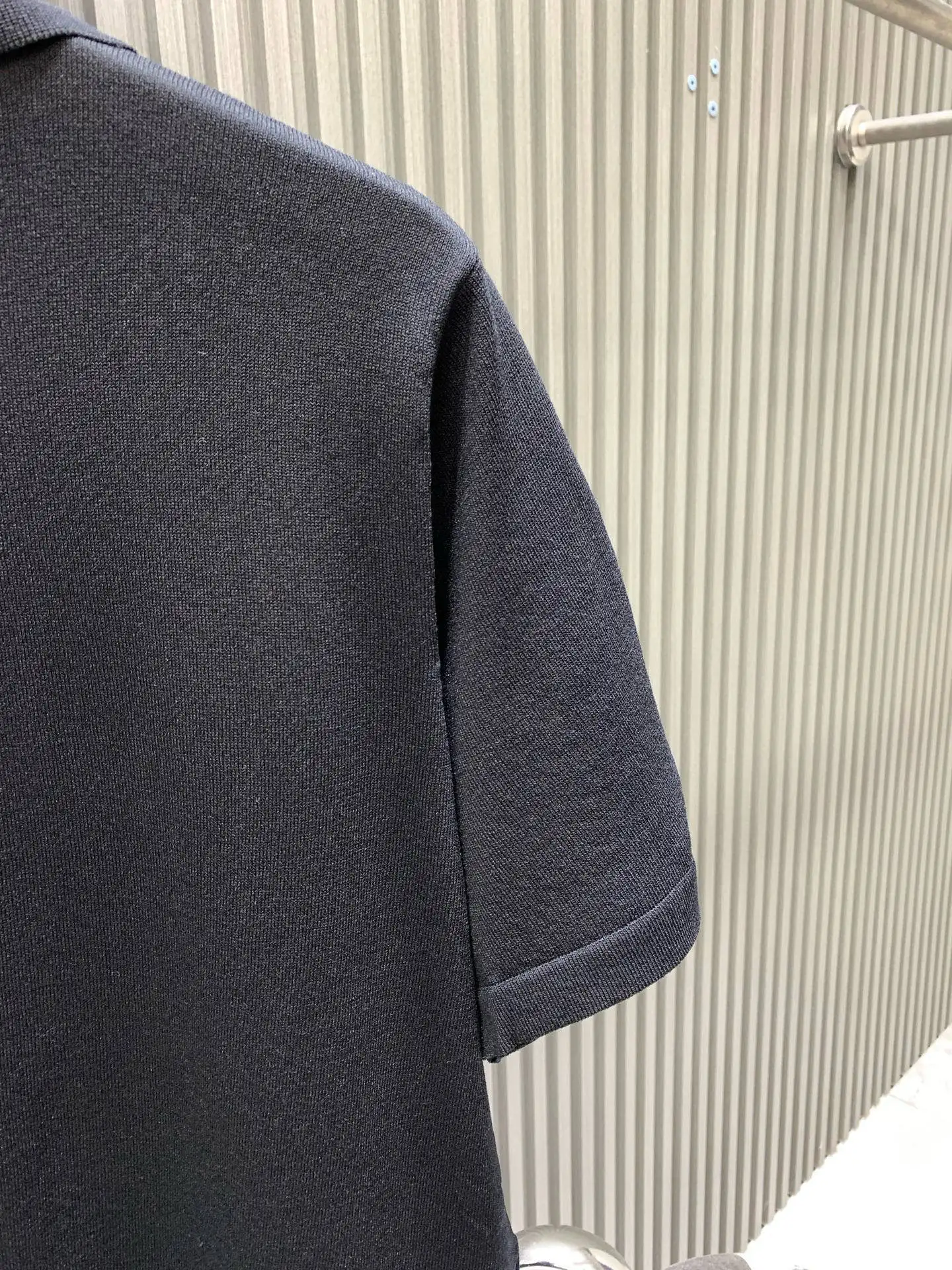 Embroidered Logo Knit Polo Shirt D18514114 — view 8