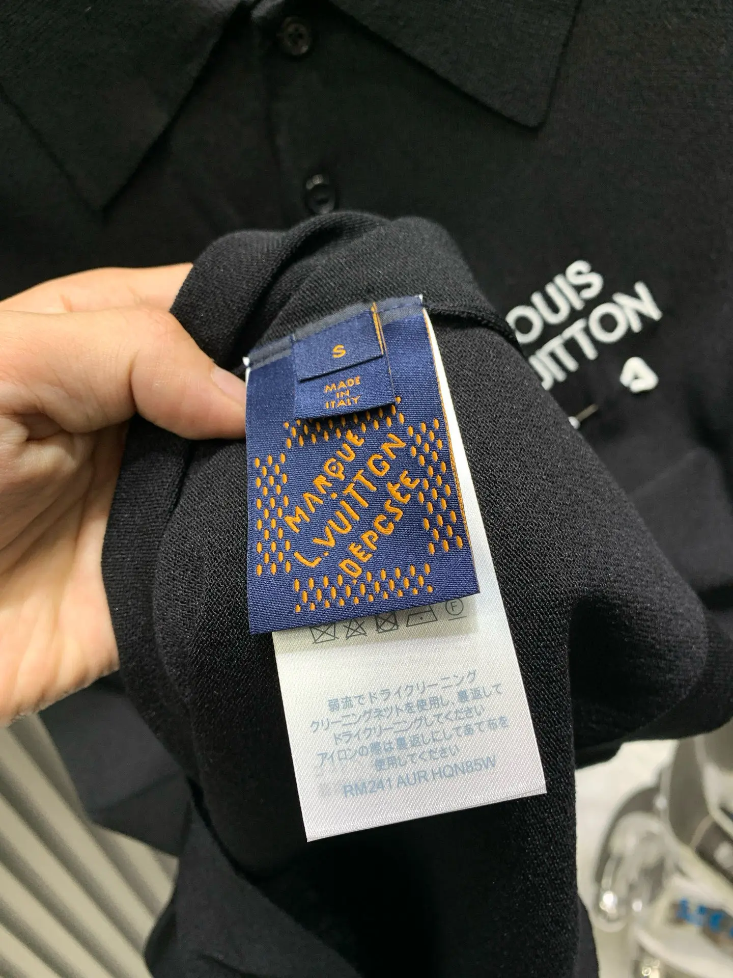 Embroidered Logo Cotton-Pique Polo Shirt D18514118 — view 9