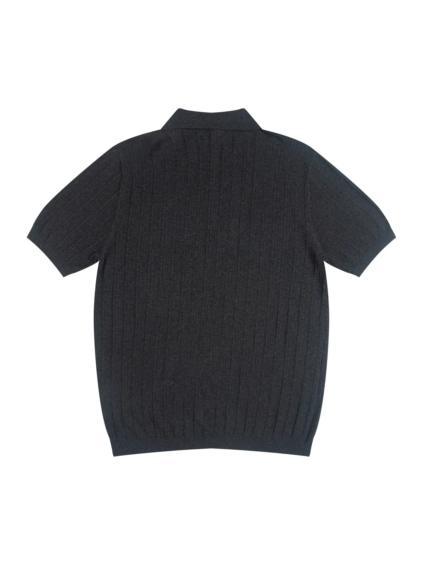 Emporio Armani Half-Zip Wool-Blend Polo Shirt D19011052 — view 2