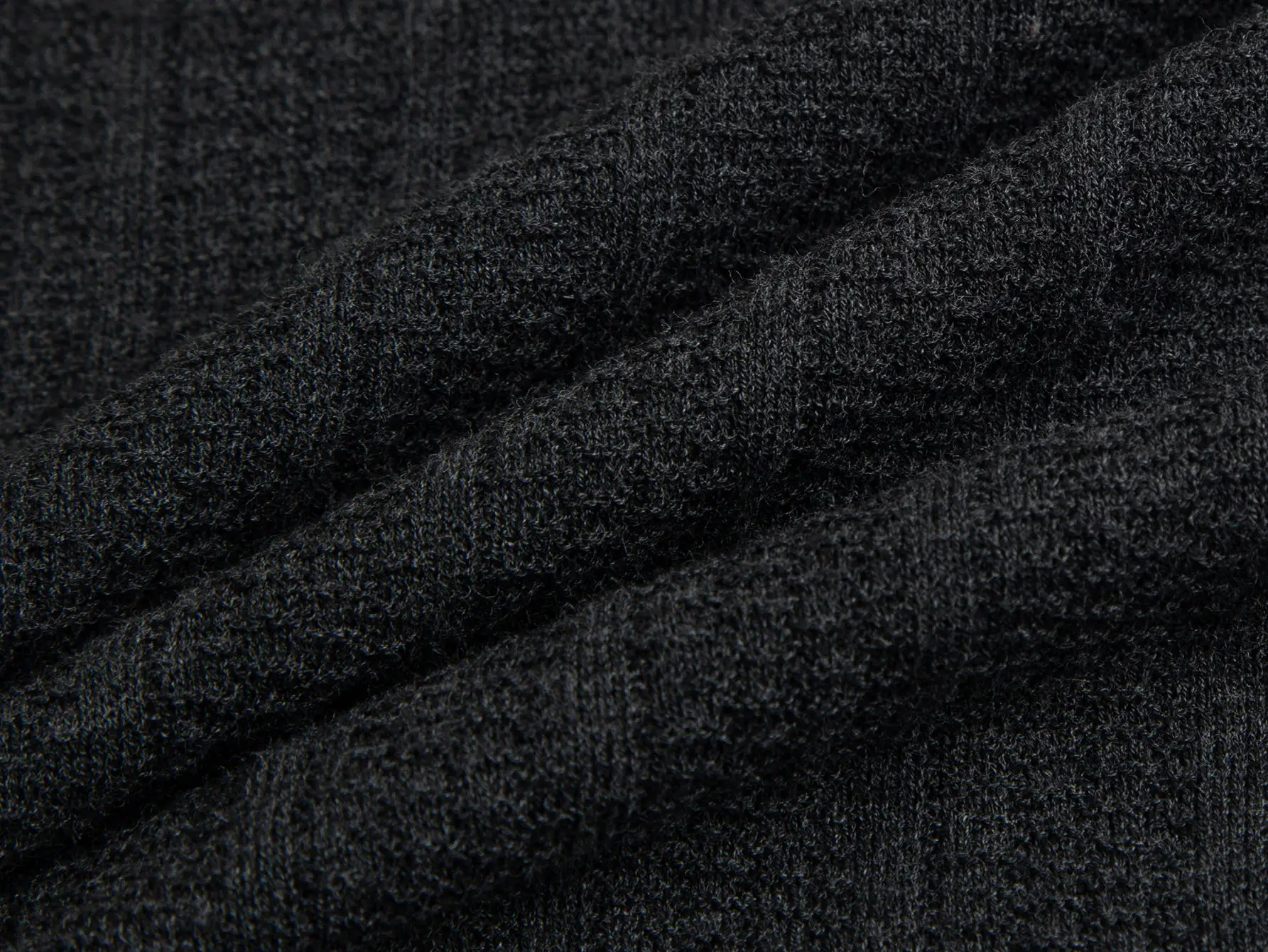 Emporio Armani Half-Zip Wool-Blend Polo Shirt D19011052 — view 9