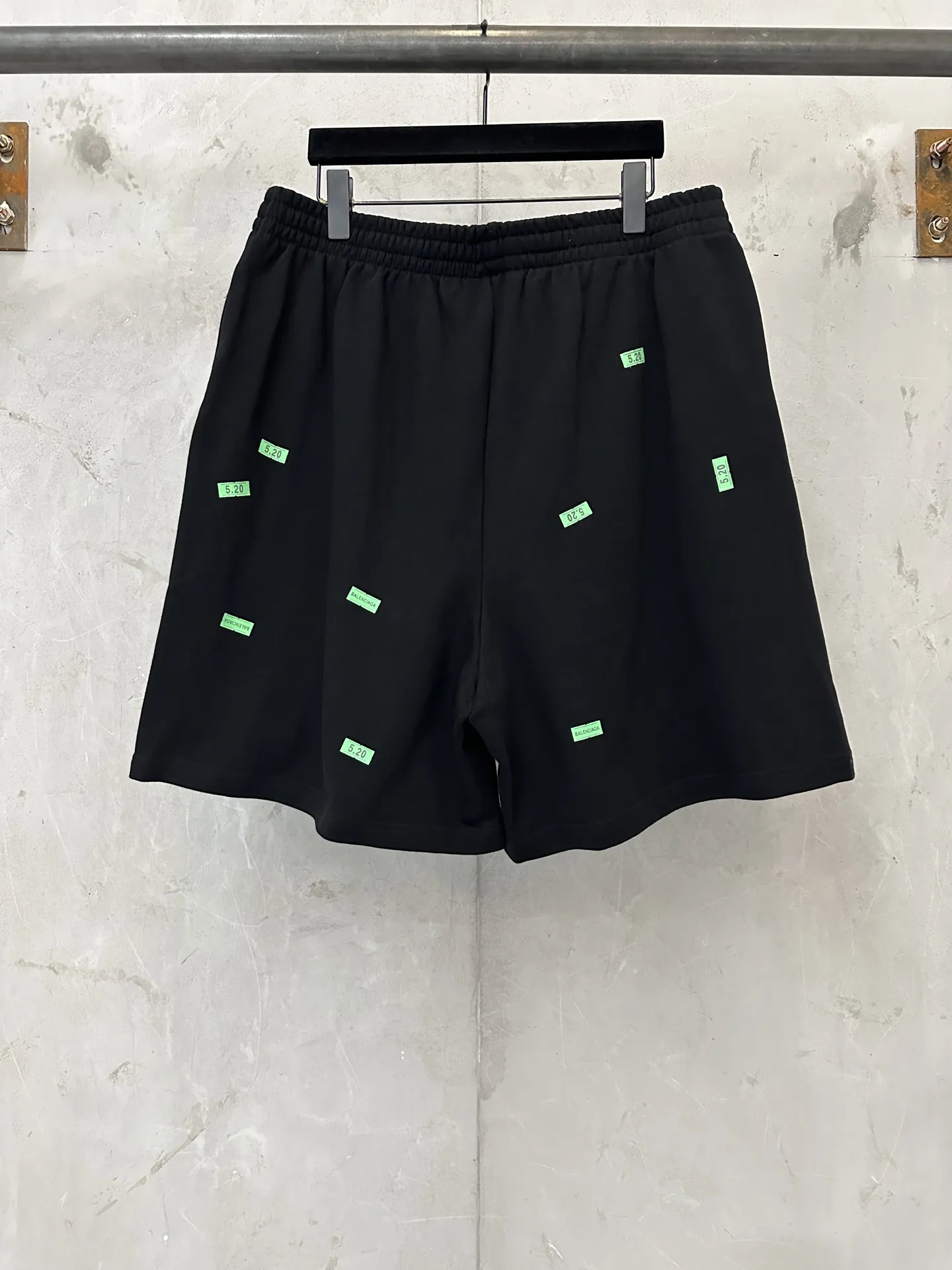 Logo-Patch Cotton-Jersey Sweat Shorts D19011361 — view 2