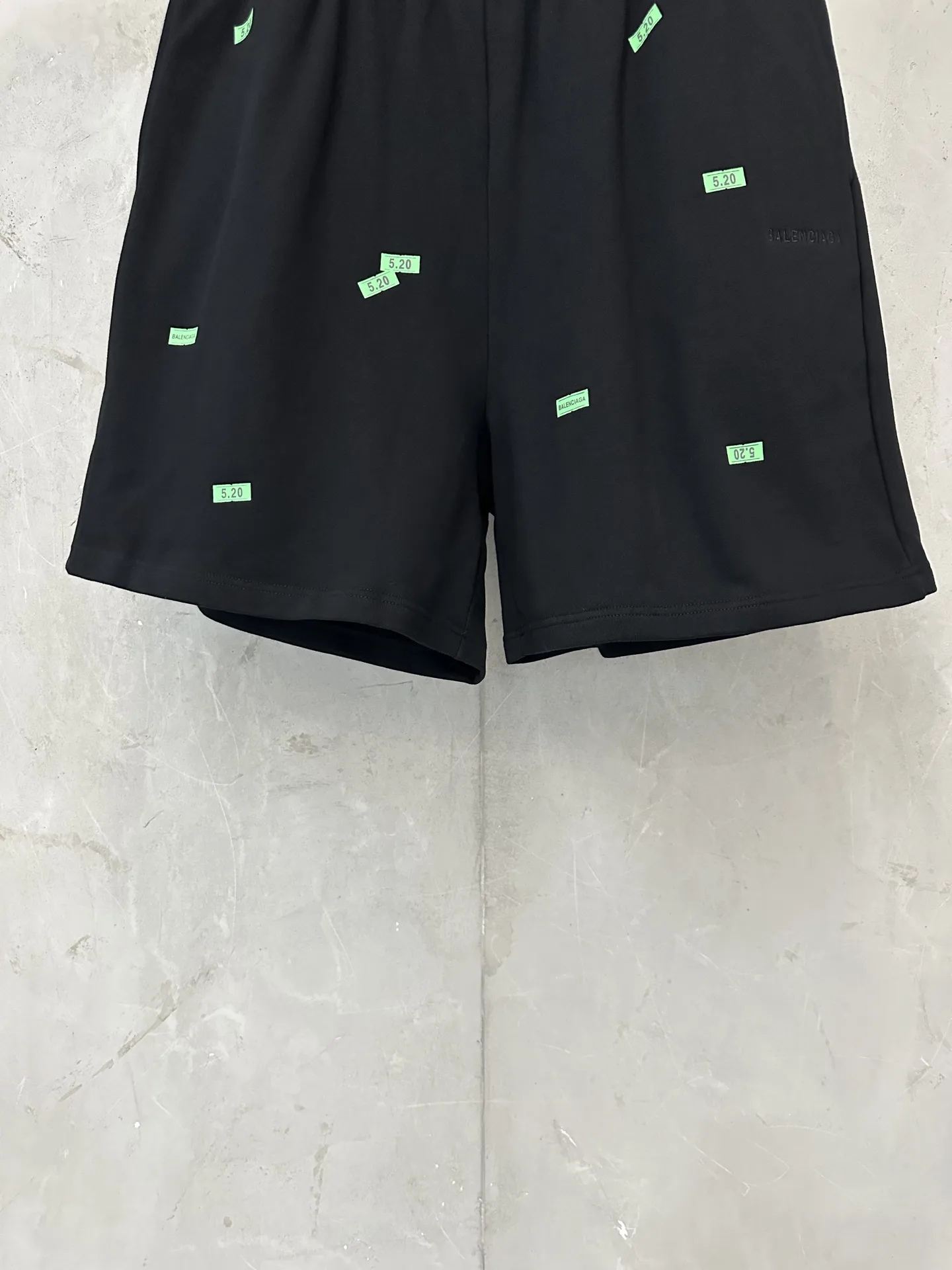 Logo-Patch Cotton-Jersey Sweat Shorts D19011361 — view 4