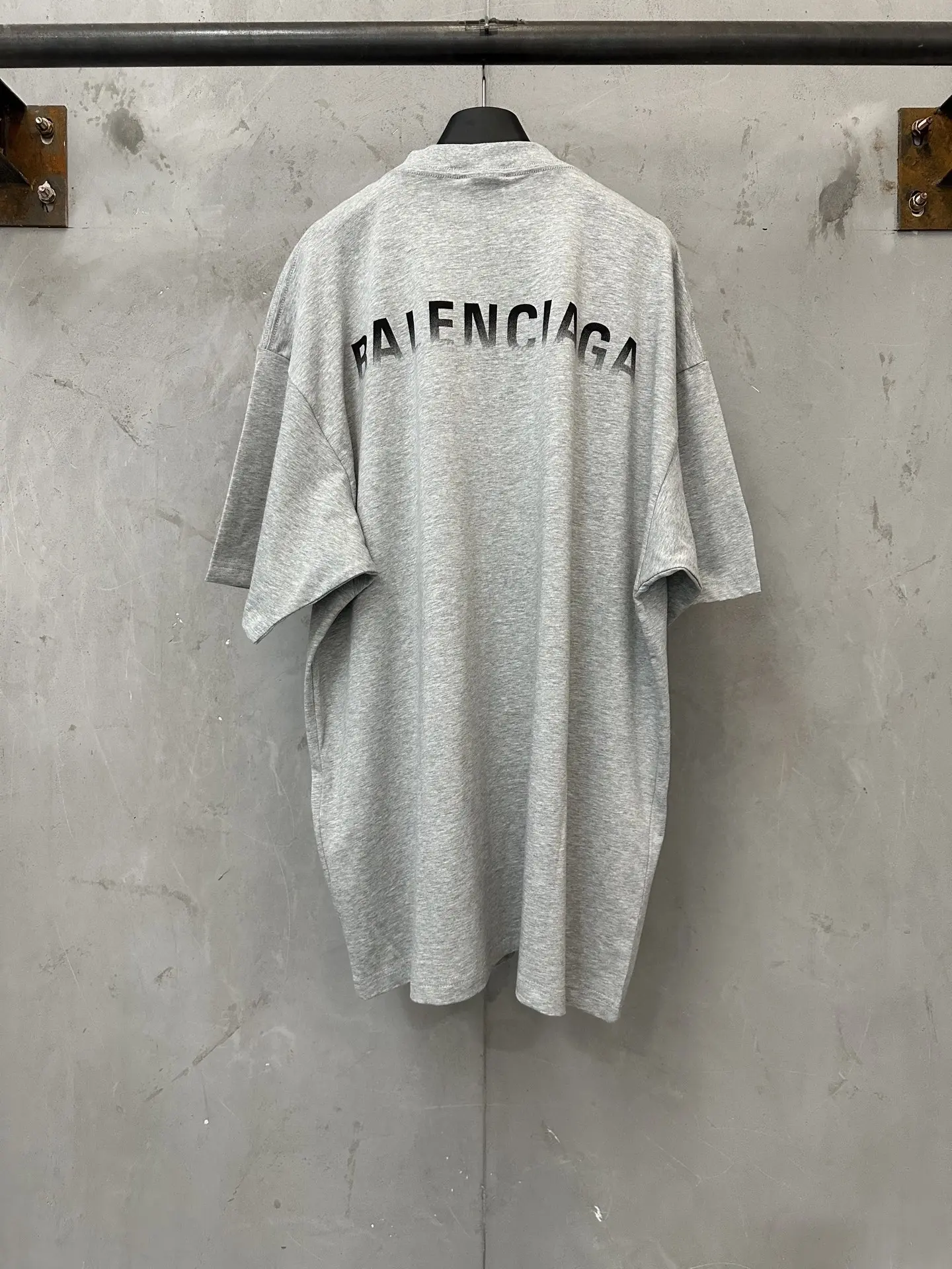 Logo Print Oversized Cotton T-Shirt D19023754 — view 2