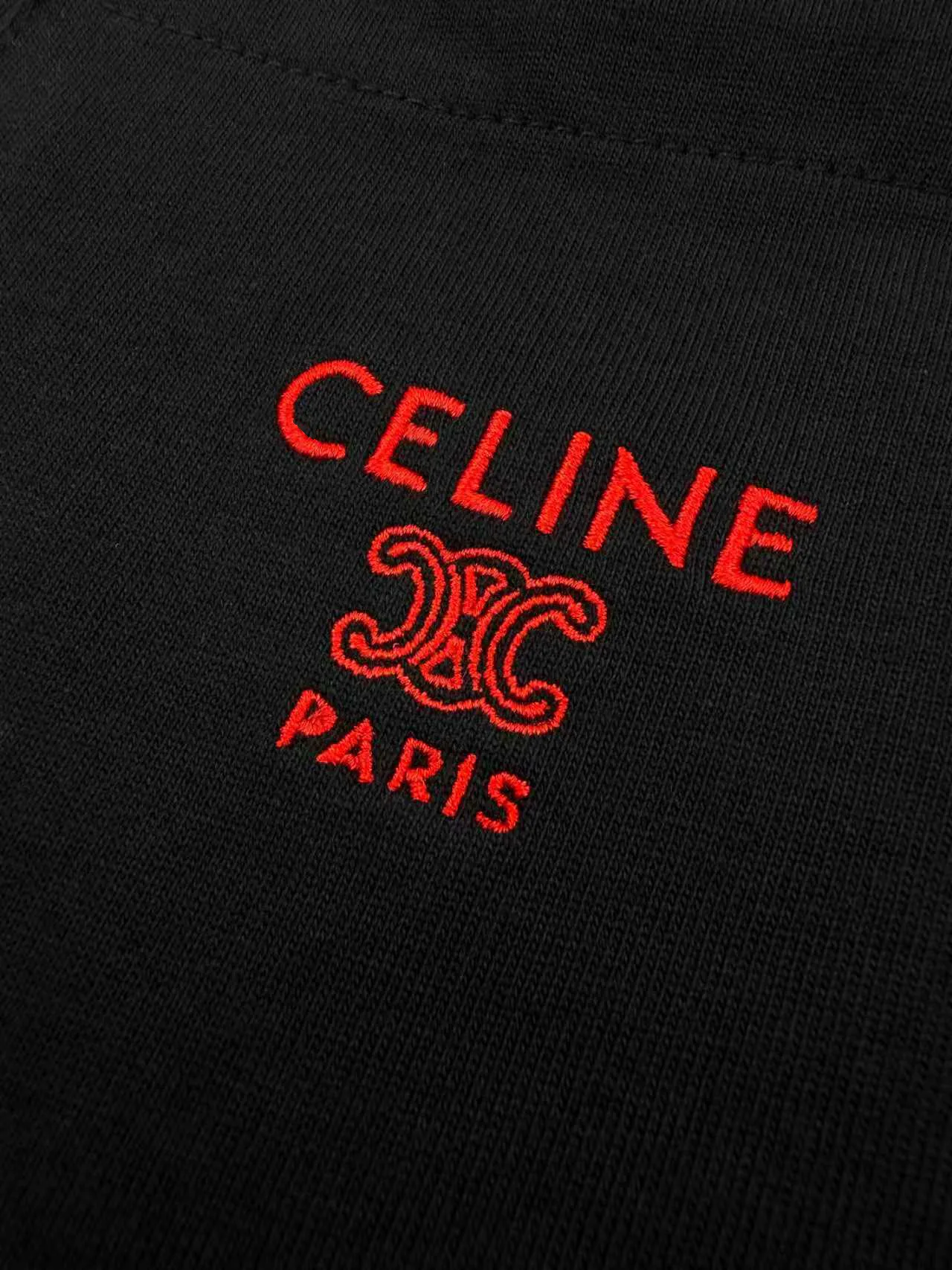 Triomphe Embroidered Pocket T-Shirt D19013845 — view 6