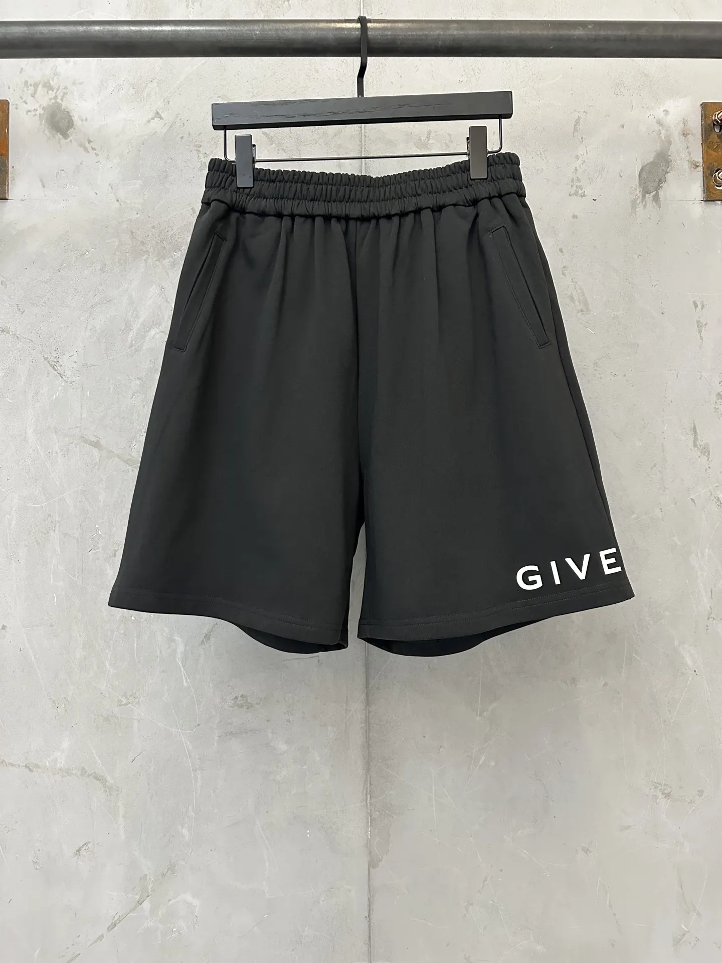 Logo Print Cotton-Jersey Shorts D19011350