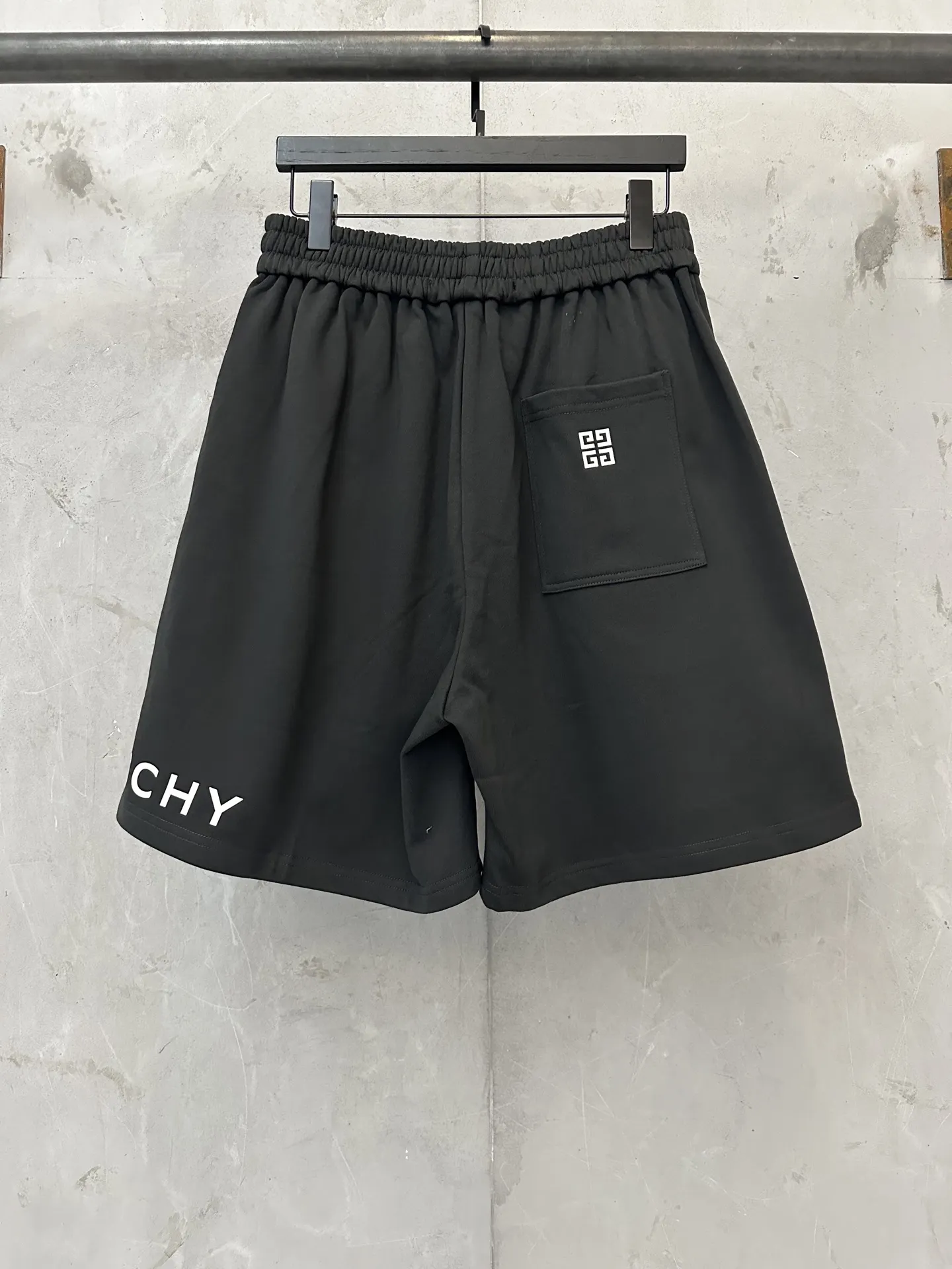 Logo Print Cotton-Jersey Shorts D19011350 — view 2
