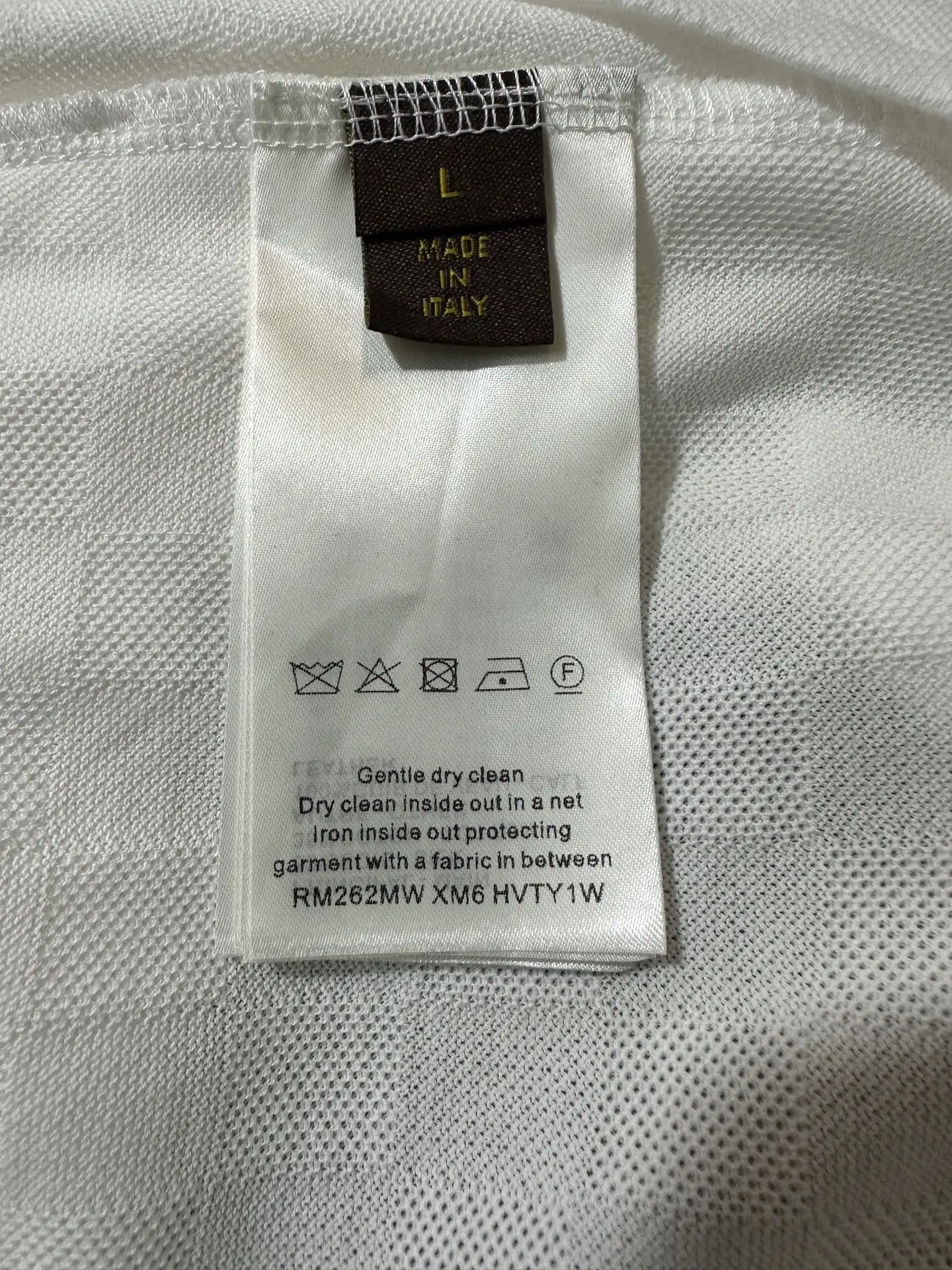 Damier Jacquard Cotton-Blend Polo Shirt D19011358 — view 9