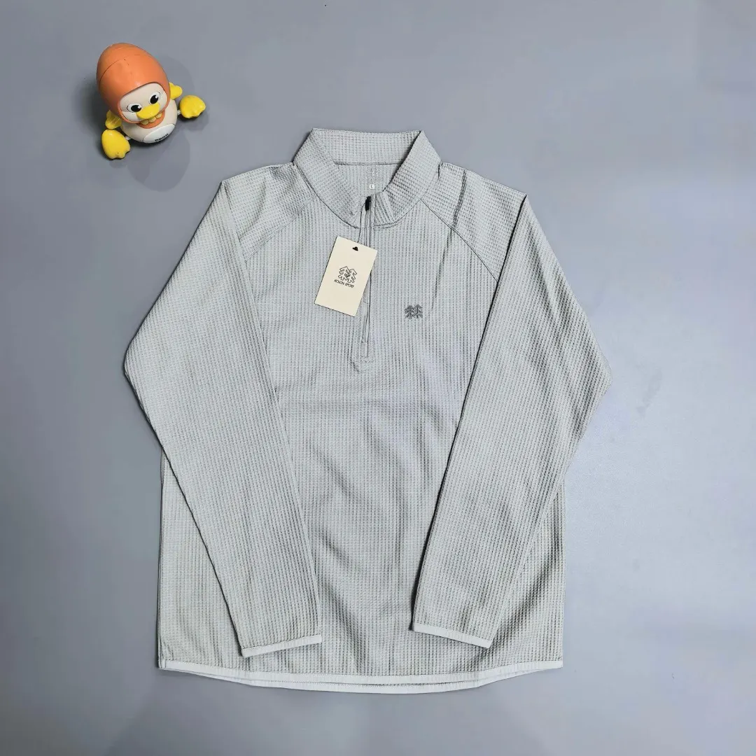 KOLON SPORT Waffle Knit Half-Zip Top D19018979