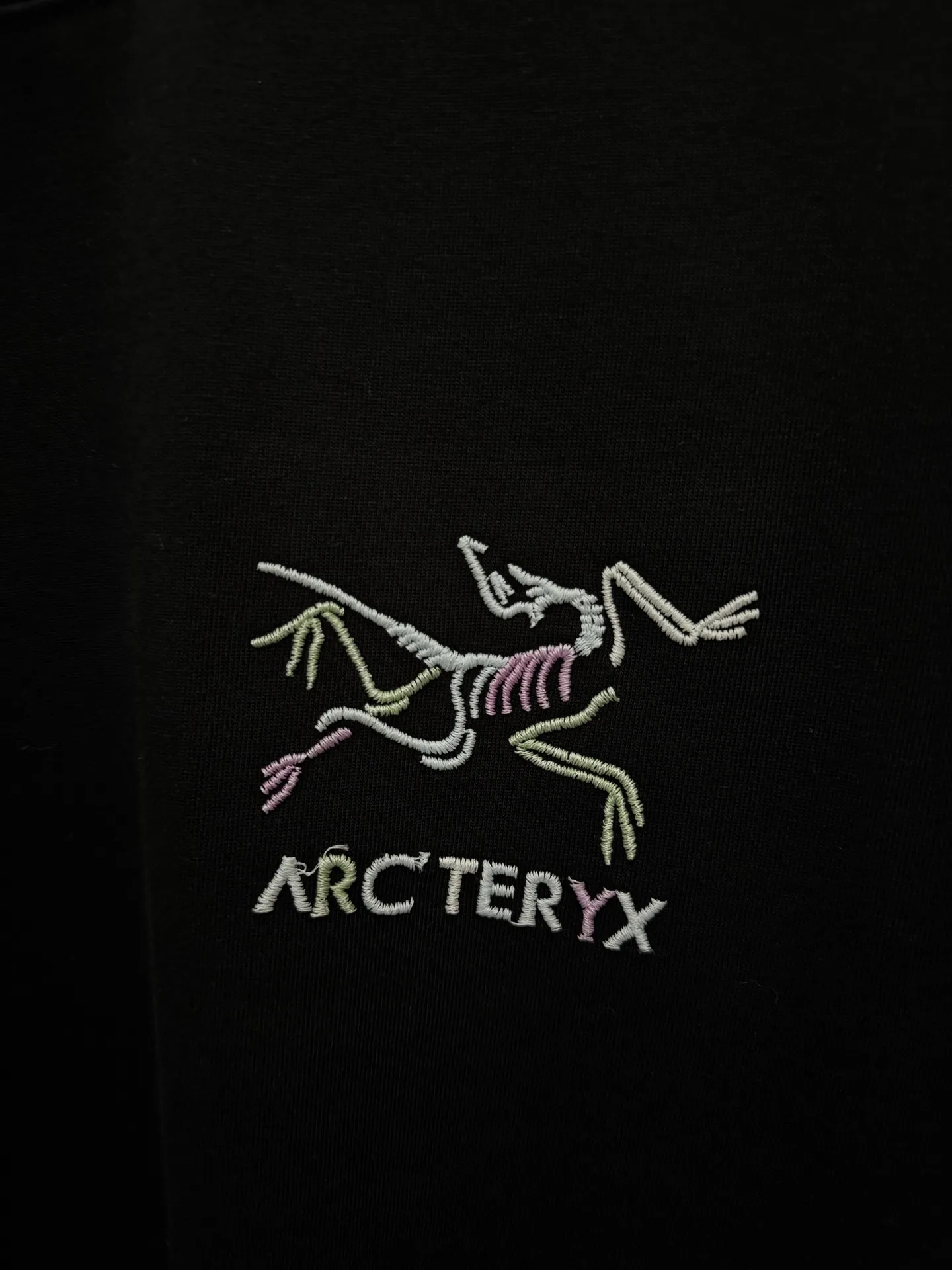 Embroidered Logo UV-Reactive Cotton T-Shirt D19013869 — view 6