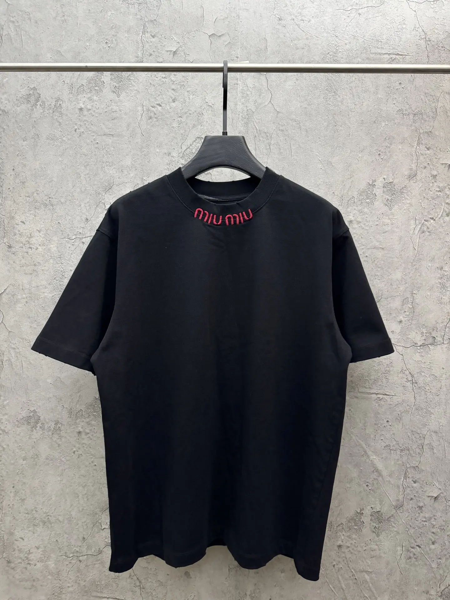 Logo Embroidered Cotton Jersey T-Shirt D19013872
