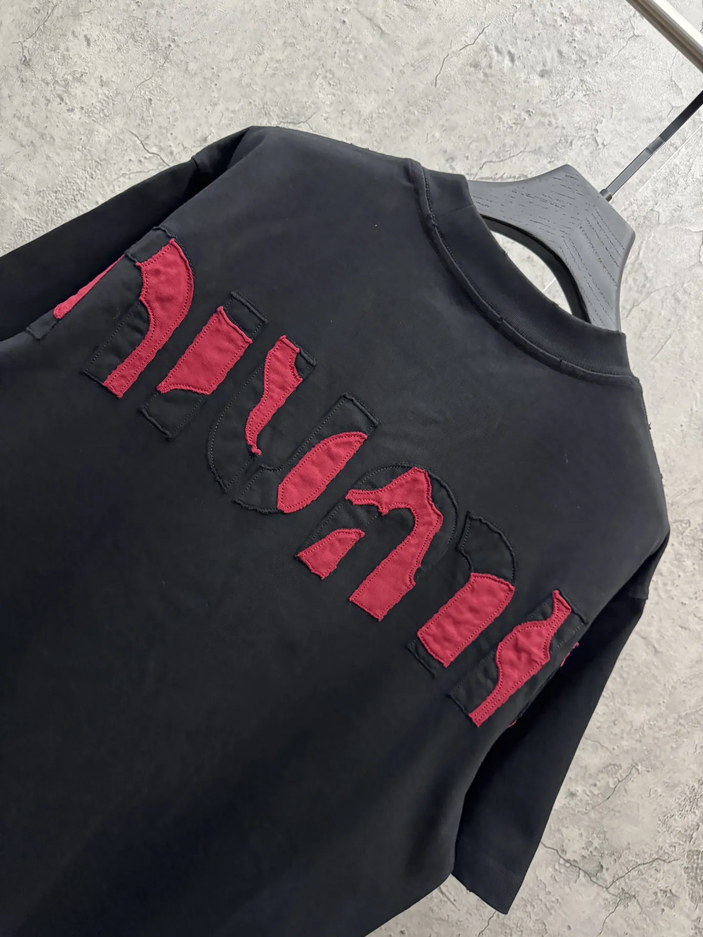 Logo Embroidered Cotton Jersey T-Shirt D19013872 — view 4