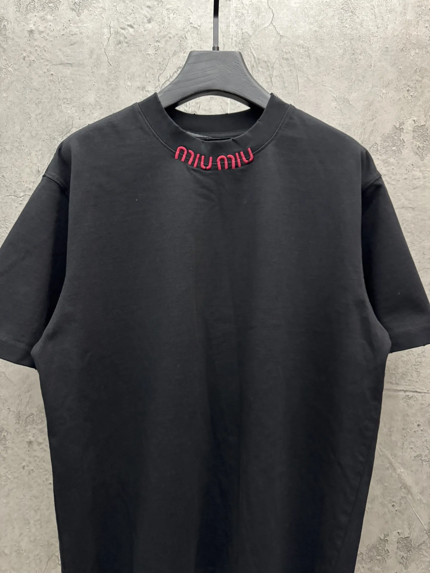 Logo Embroidered Cotton Jersey T-Shirt D19013872 — view 5