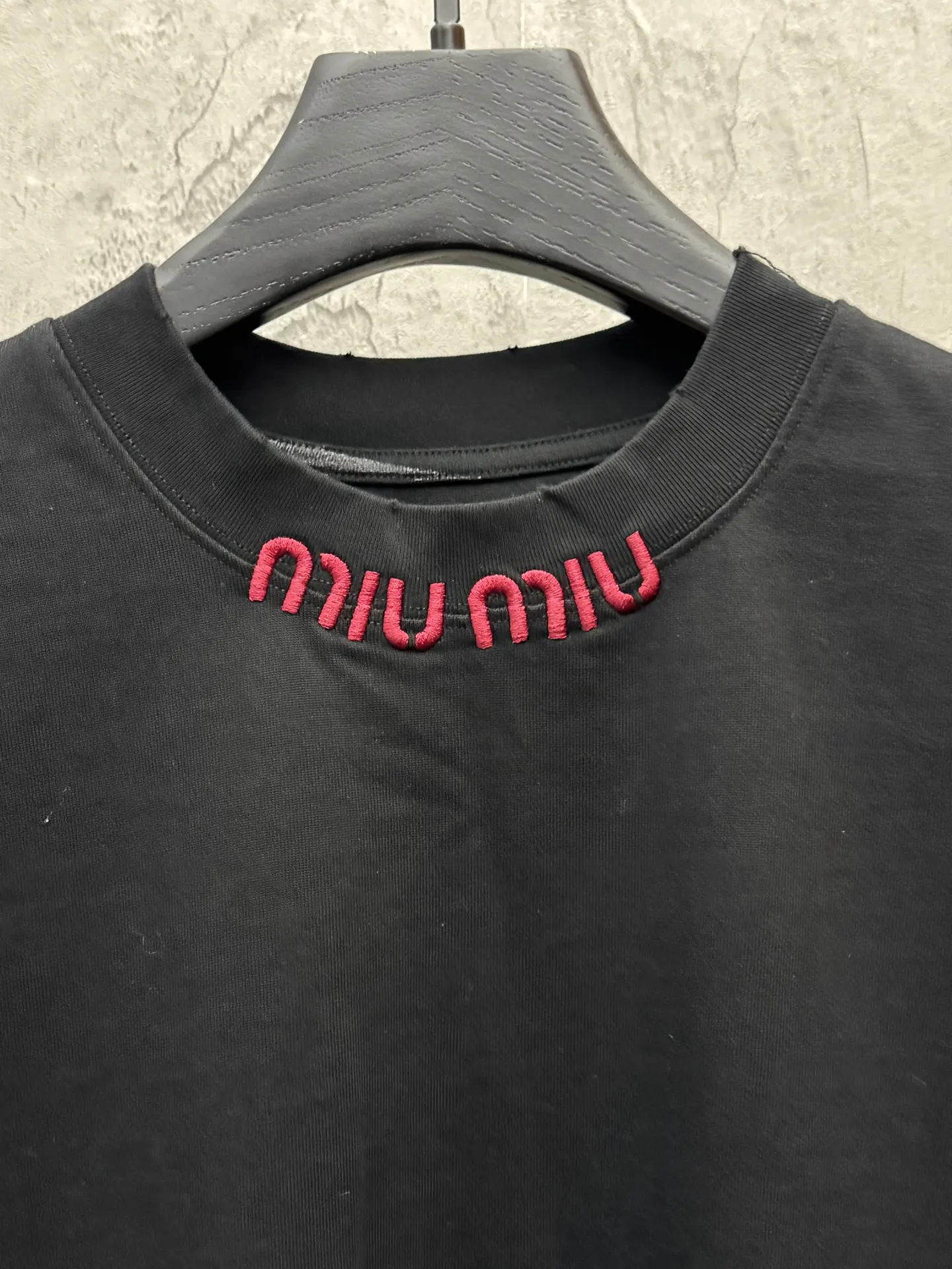 Logo Embroidered Cotton Jersey T-Shirt D19013872 — view 6