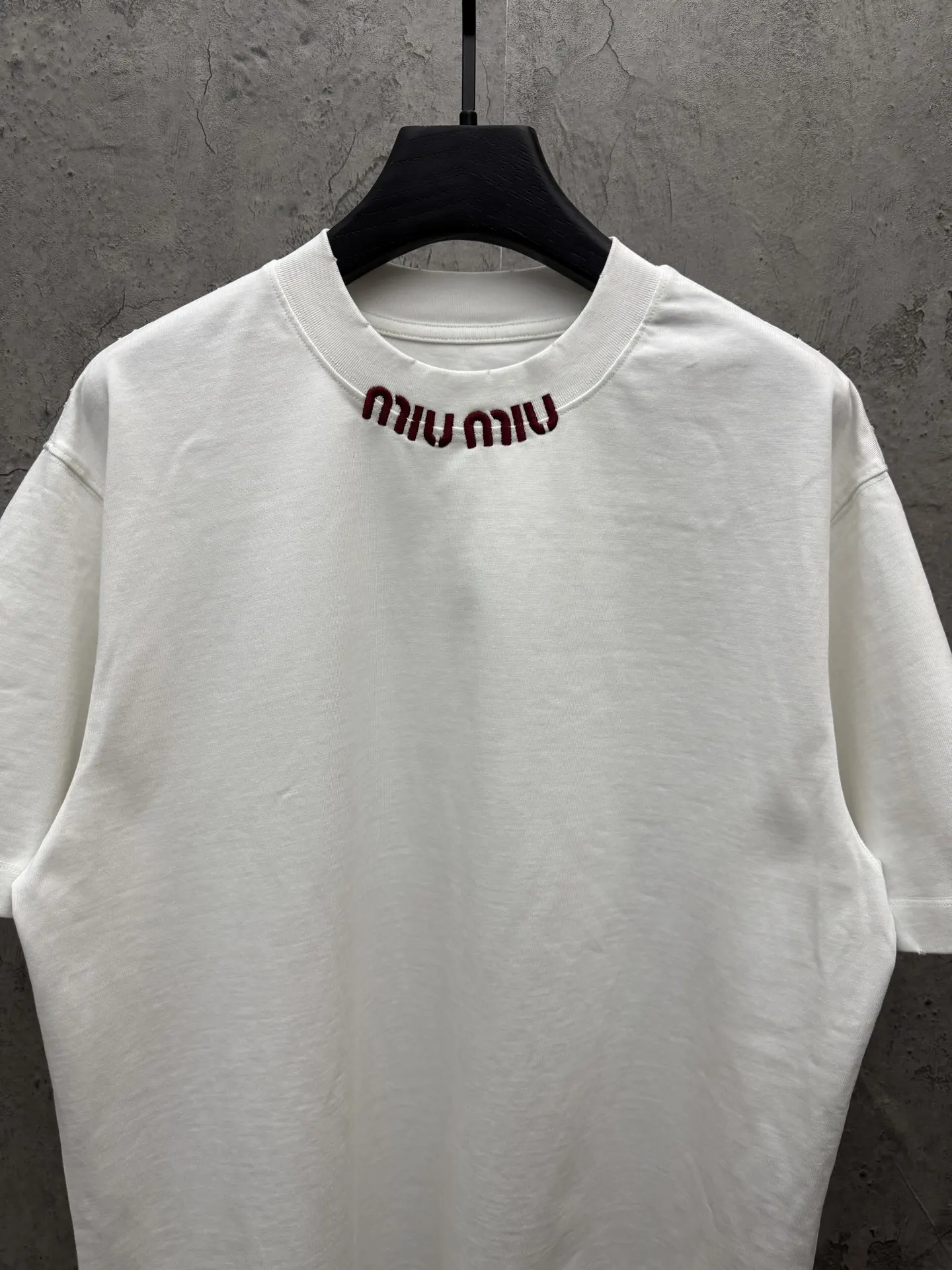 Logo Embroidered Cotton Jersey T-Shirt D19013871 — view 5