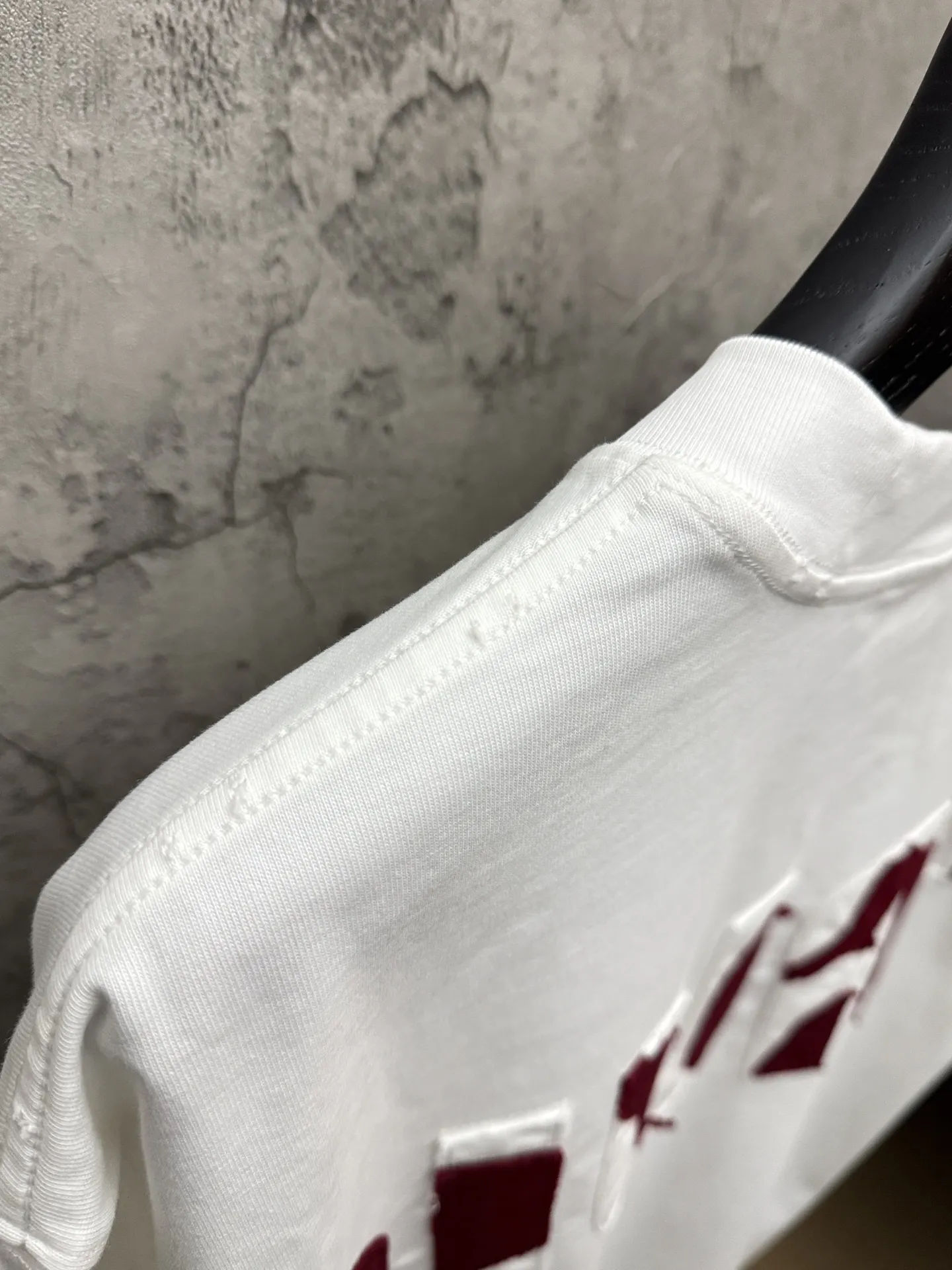 Logo Embroidered Cotton Jersey T-Shirt D19013871 — view 9