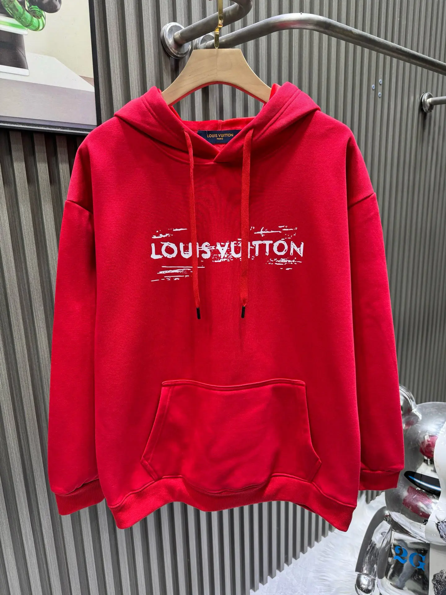 Logo Print Cotton-Blend Fleece Hoodie D19014133