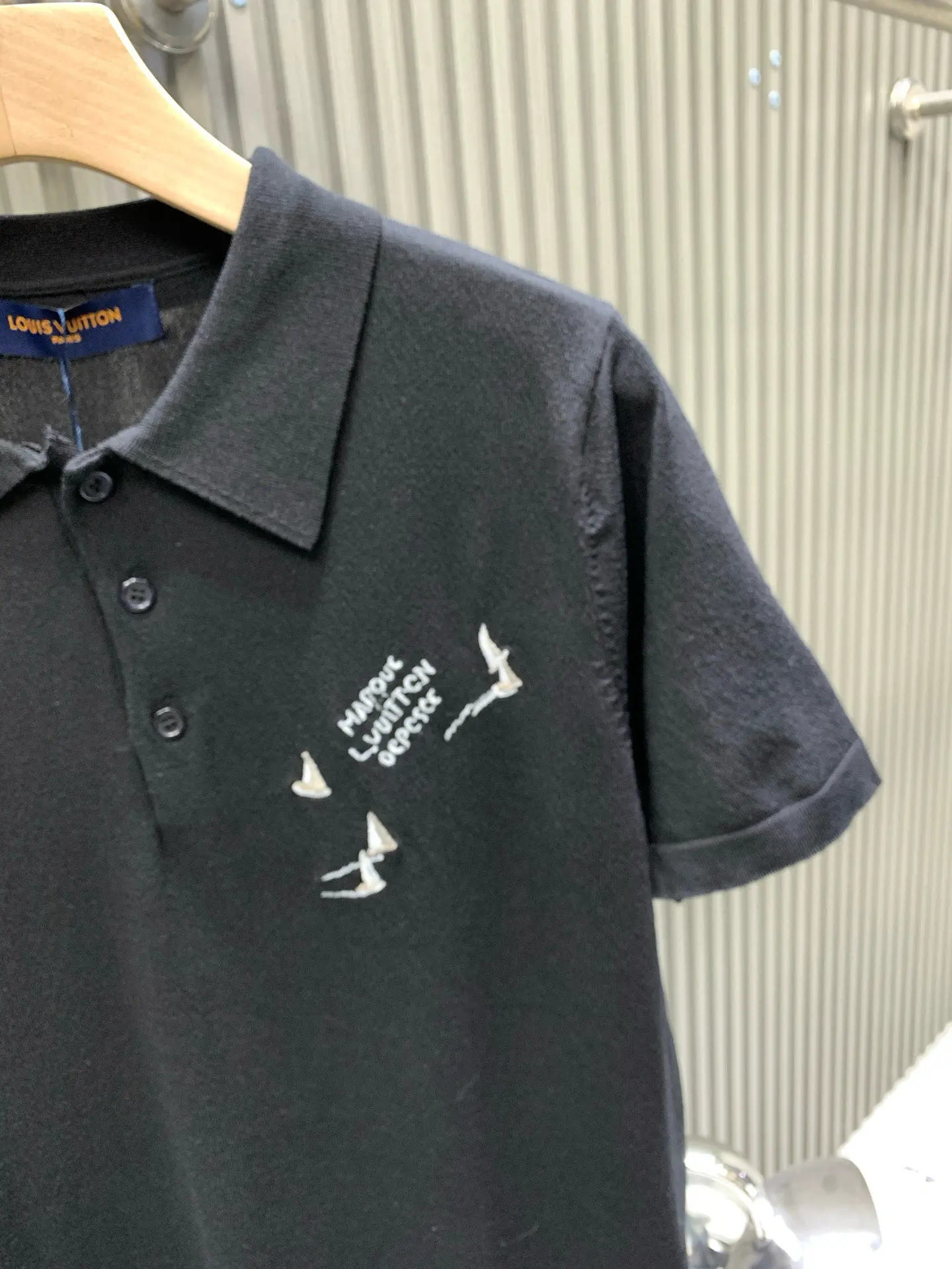 Embroidered Nautical Logo Polo Shirt D19014116 — view 7