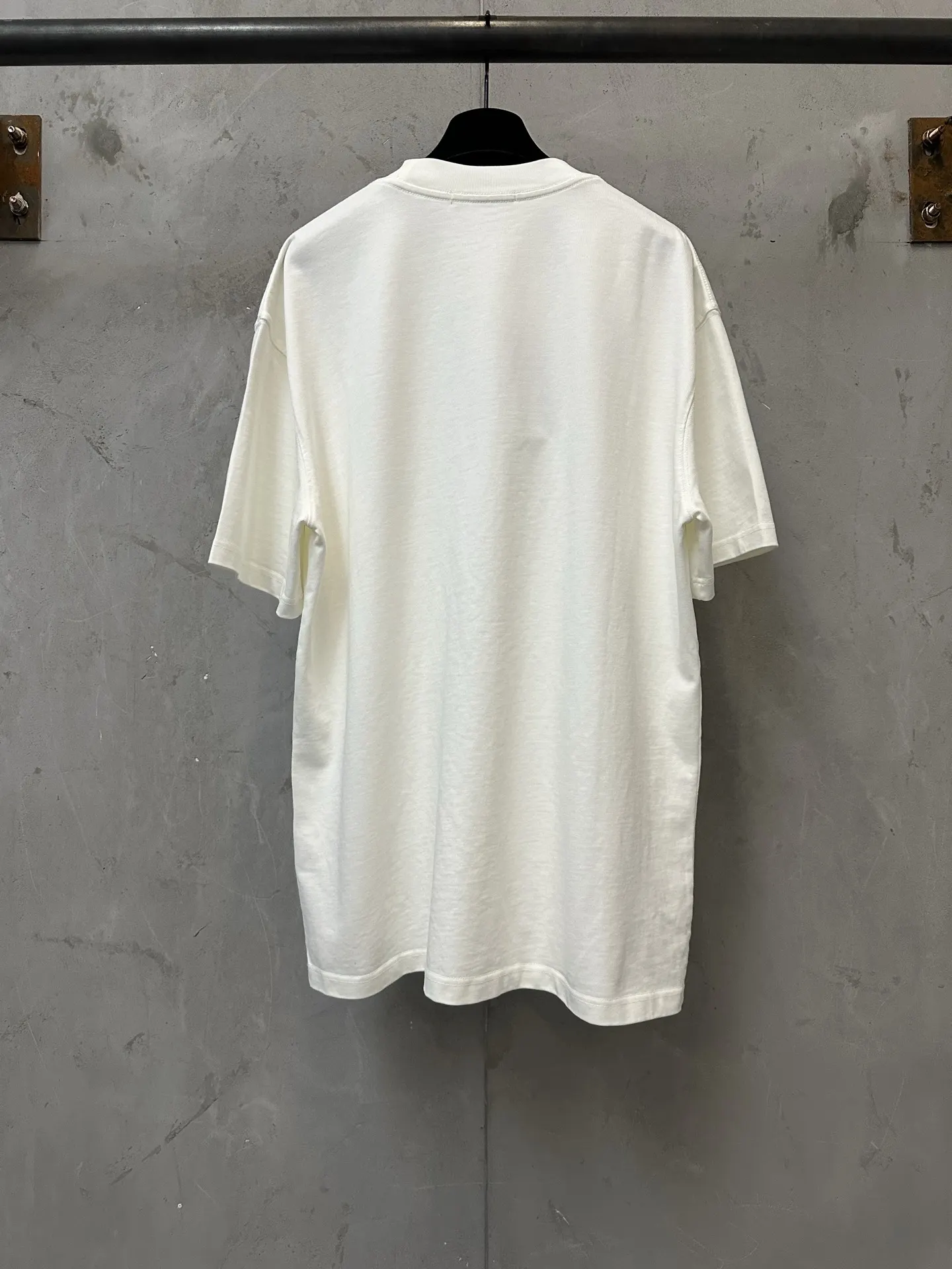 FF Logo Embroidered Heavyweight Cotton T-Shirt D19011167 — view 2