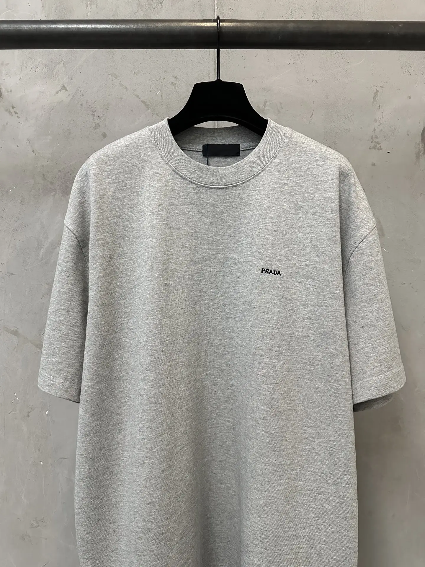 Logo-Embroidered Heavyweight Cotton T-Shirt D19011193 — view 3