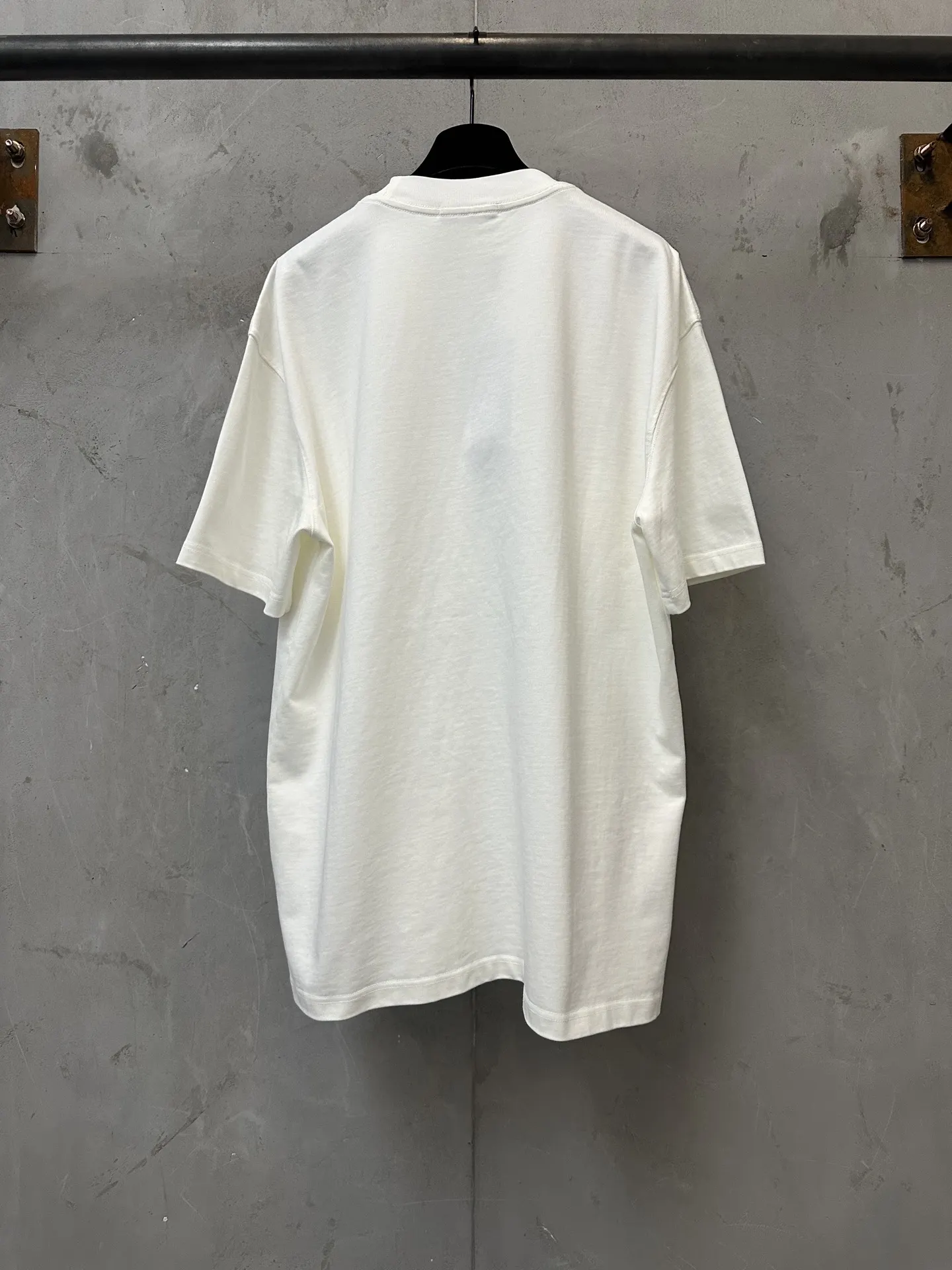 Embroidered Logo Heavyweight Cotton T-Shirt D19011177 — view 2