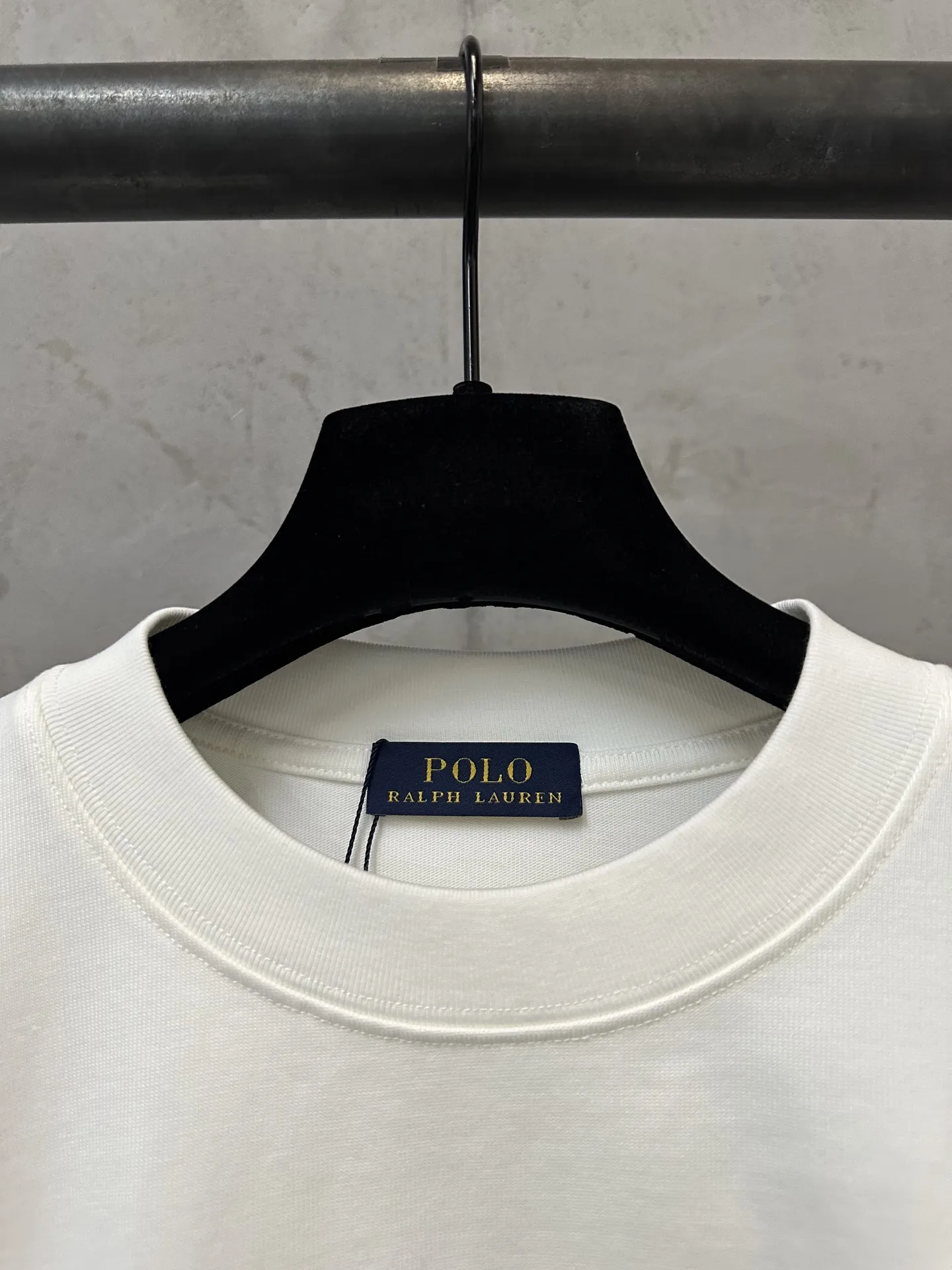 Embroidered Logo Heavyweight Cotton T-Shirt D19011177 — view 5