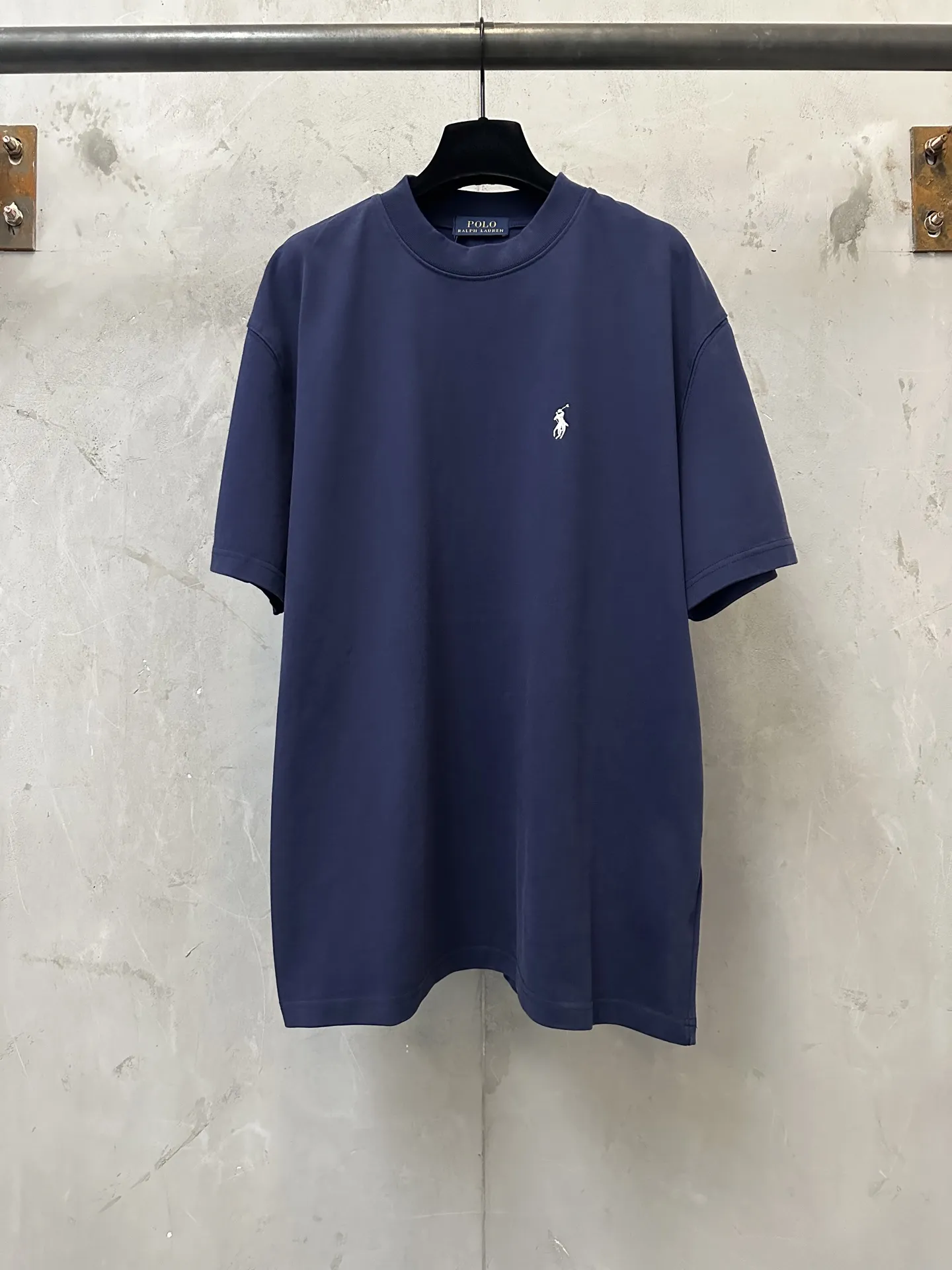 Embroidered Logo Heavyweight Cotton T-Shirt D19011179