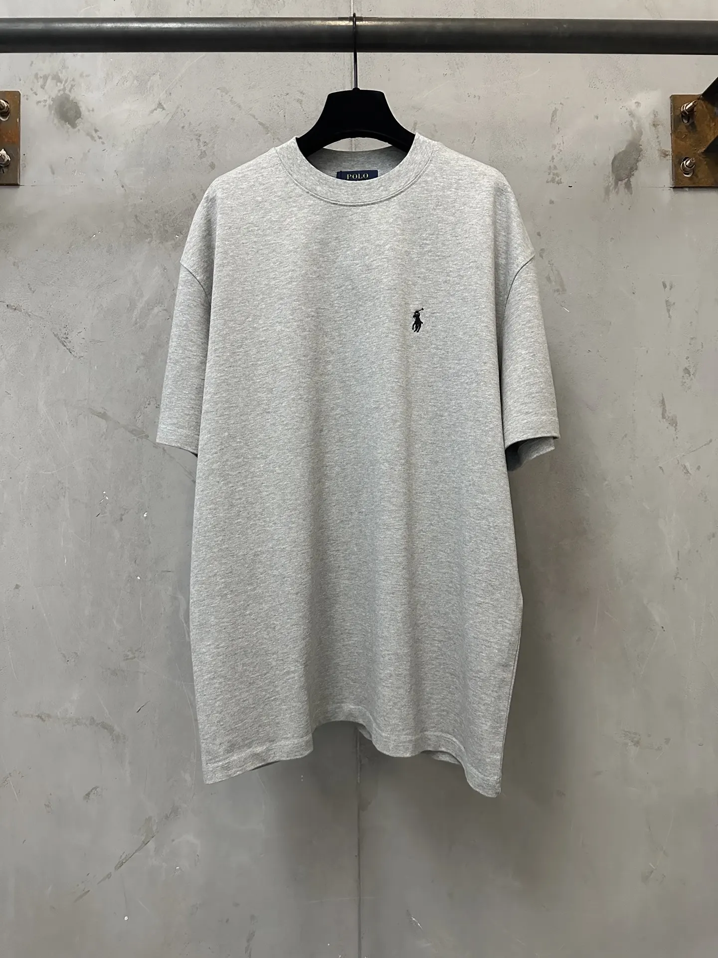 Embroidered Logo Heavyweight Cotton T-Shirt D19011178