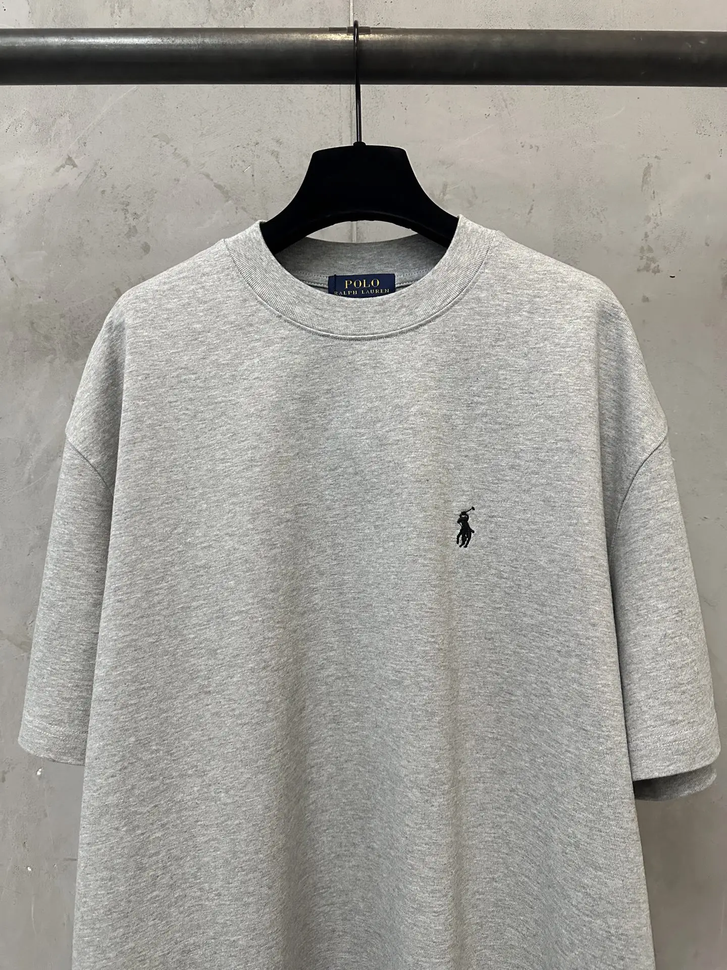 Embroidered Logo Heavyweight Cotton T-Shirt D19011178 — view 3