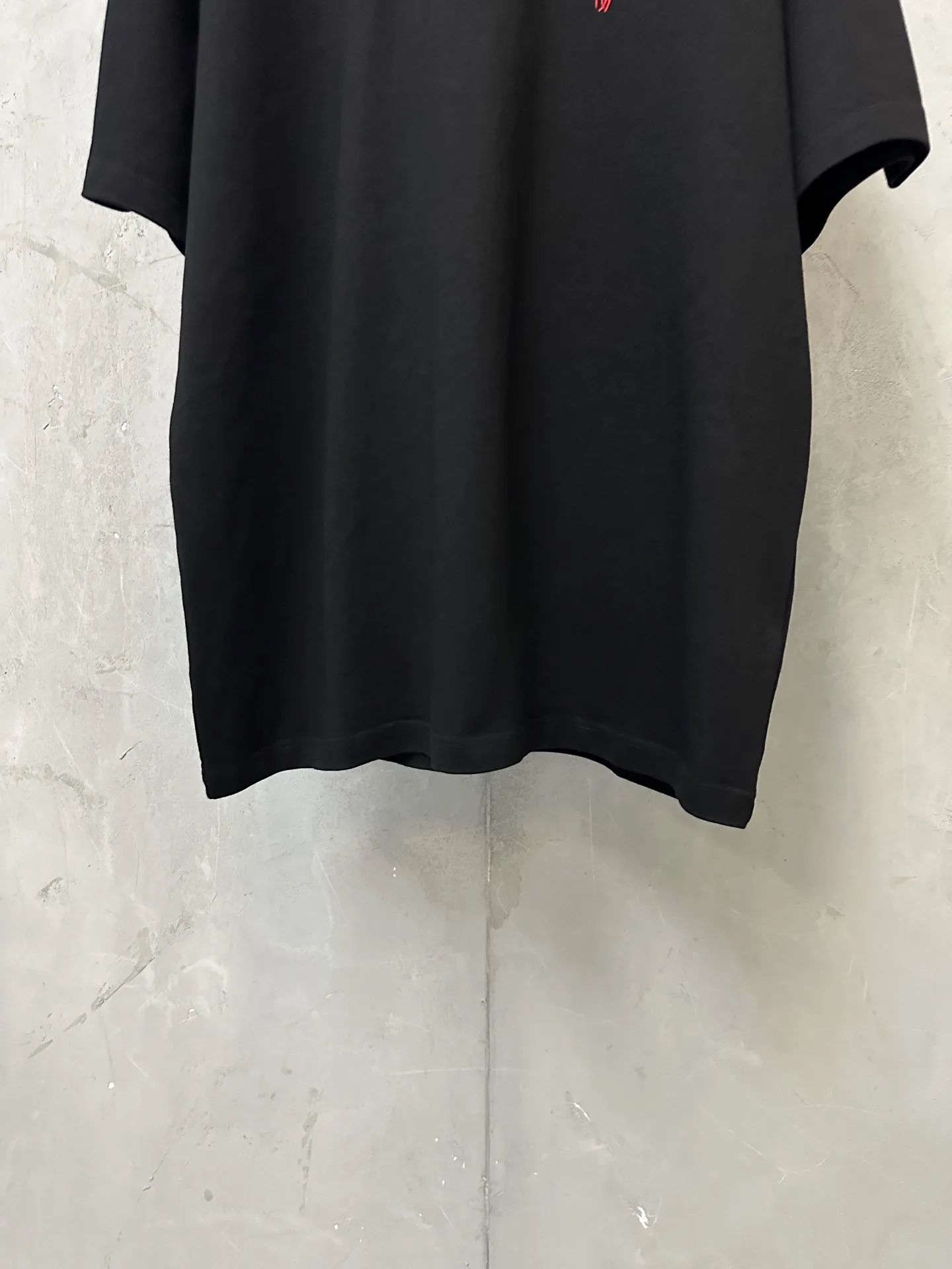 Embroidered Pony Heavyweight Cotton T-Shirt D19011176 — view 4