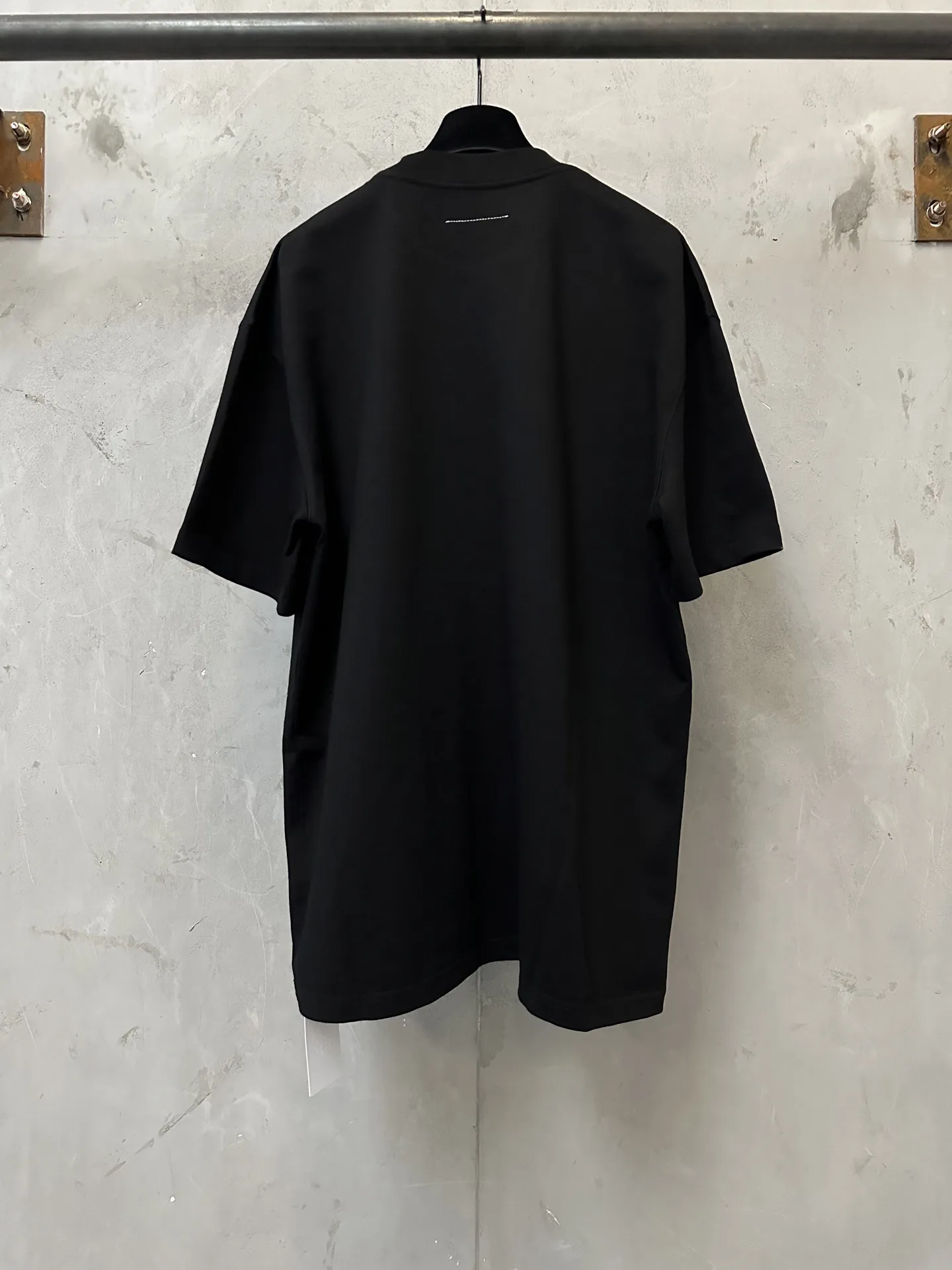 MM6 Maison Margiela Handwritten Logo Cotton T-Shirt D19011175 — view 2