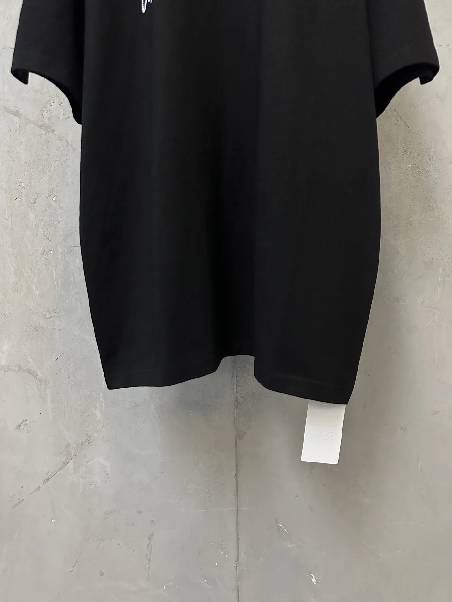 MM6 Maison Margiela Handwritten Logo Cotton T-Shirt D19011175 — view 4