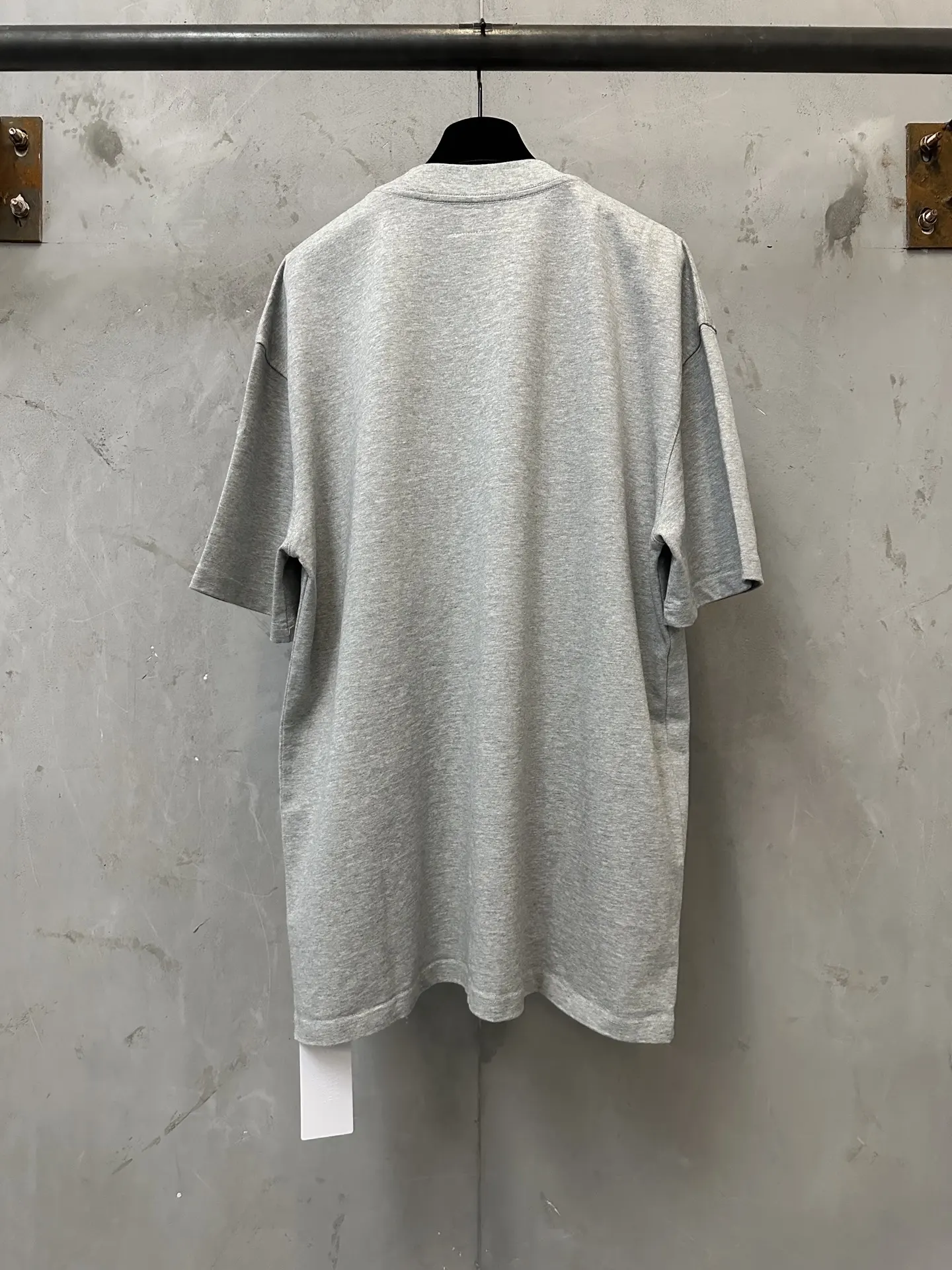 MM6 Handwritten Logo Heavyweight Cotton T-Shirt D19011174 — view 2