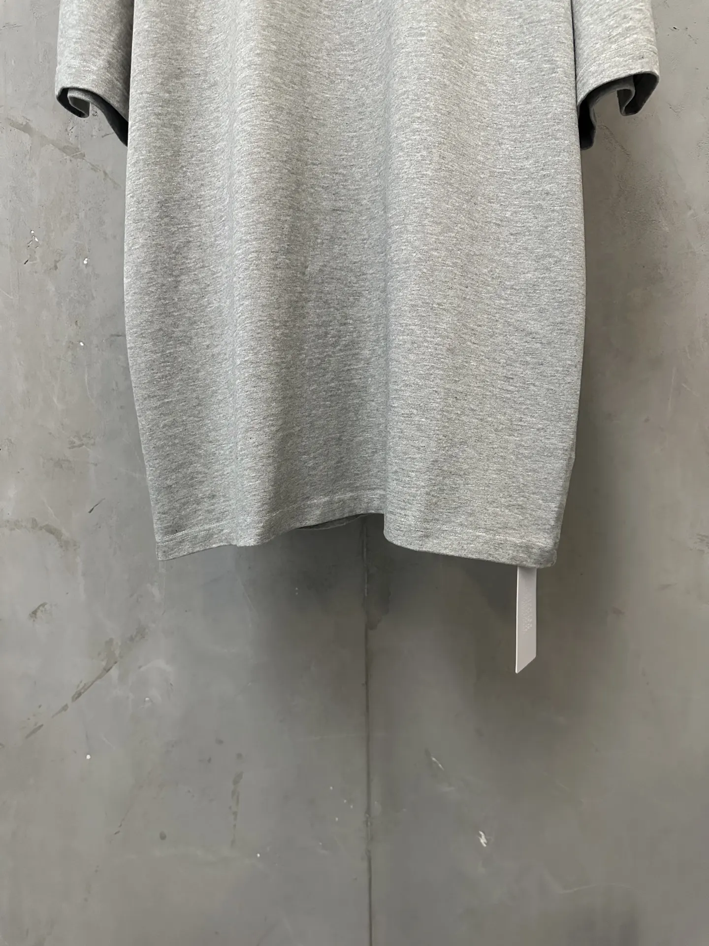 MM6 Handwritten Logo Heavyweight Cotton T-Shirt D19011174 — view 4