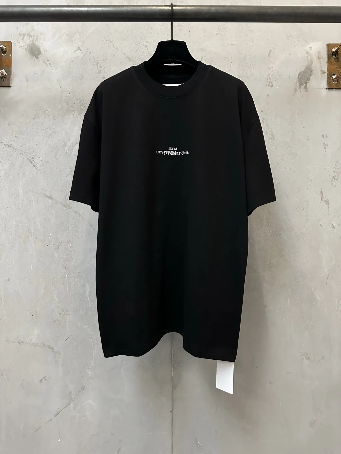 MM6 Maison Margiela Logo Embroidered Heavyweight T-Shirt D19011164