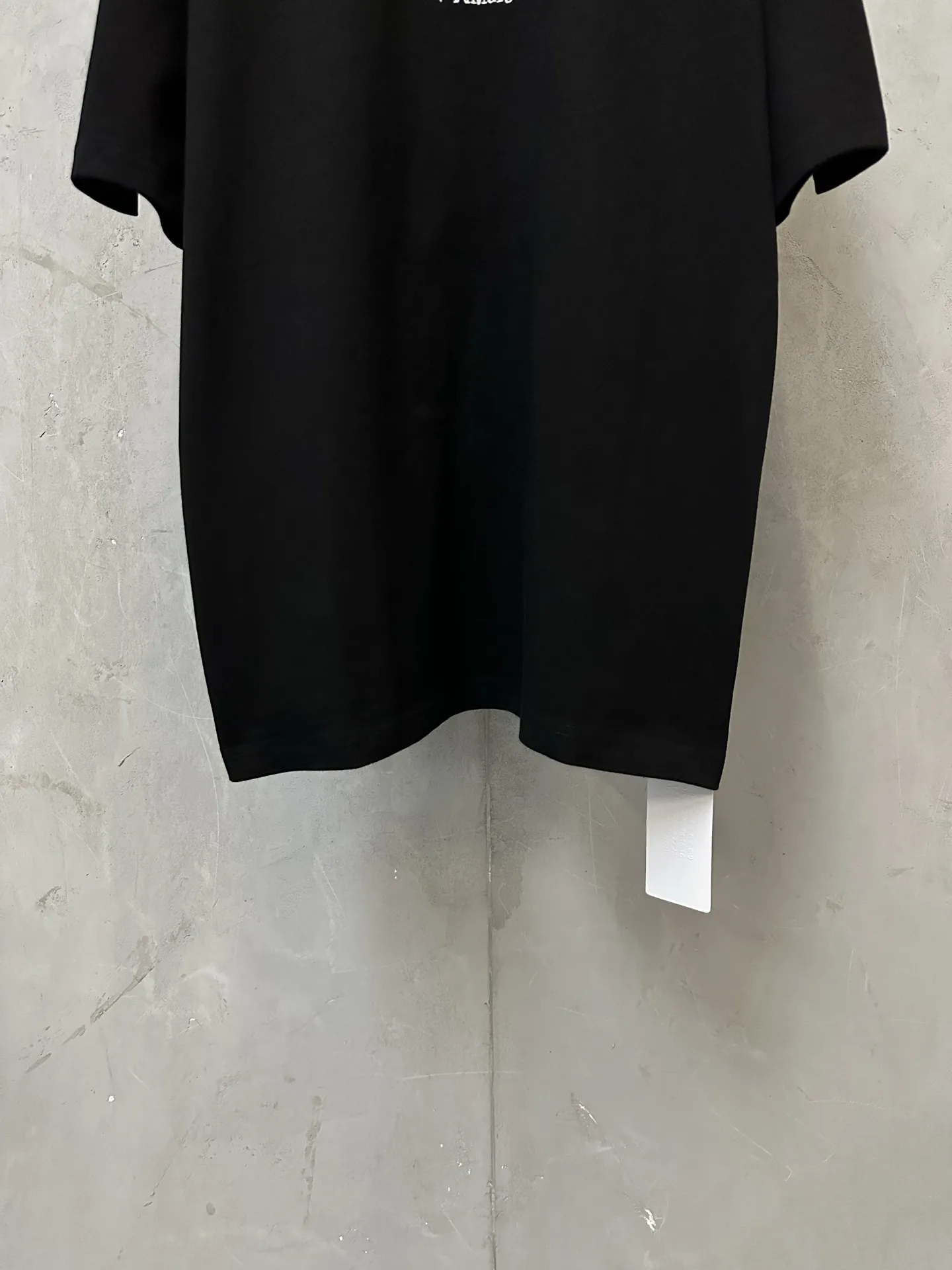 MM6 Maison Margiela Logo Embroidered Heavyweight T-Shirt D19011164 — view 4