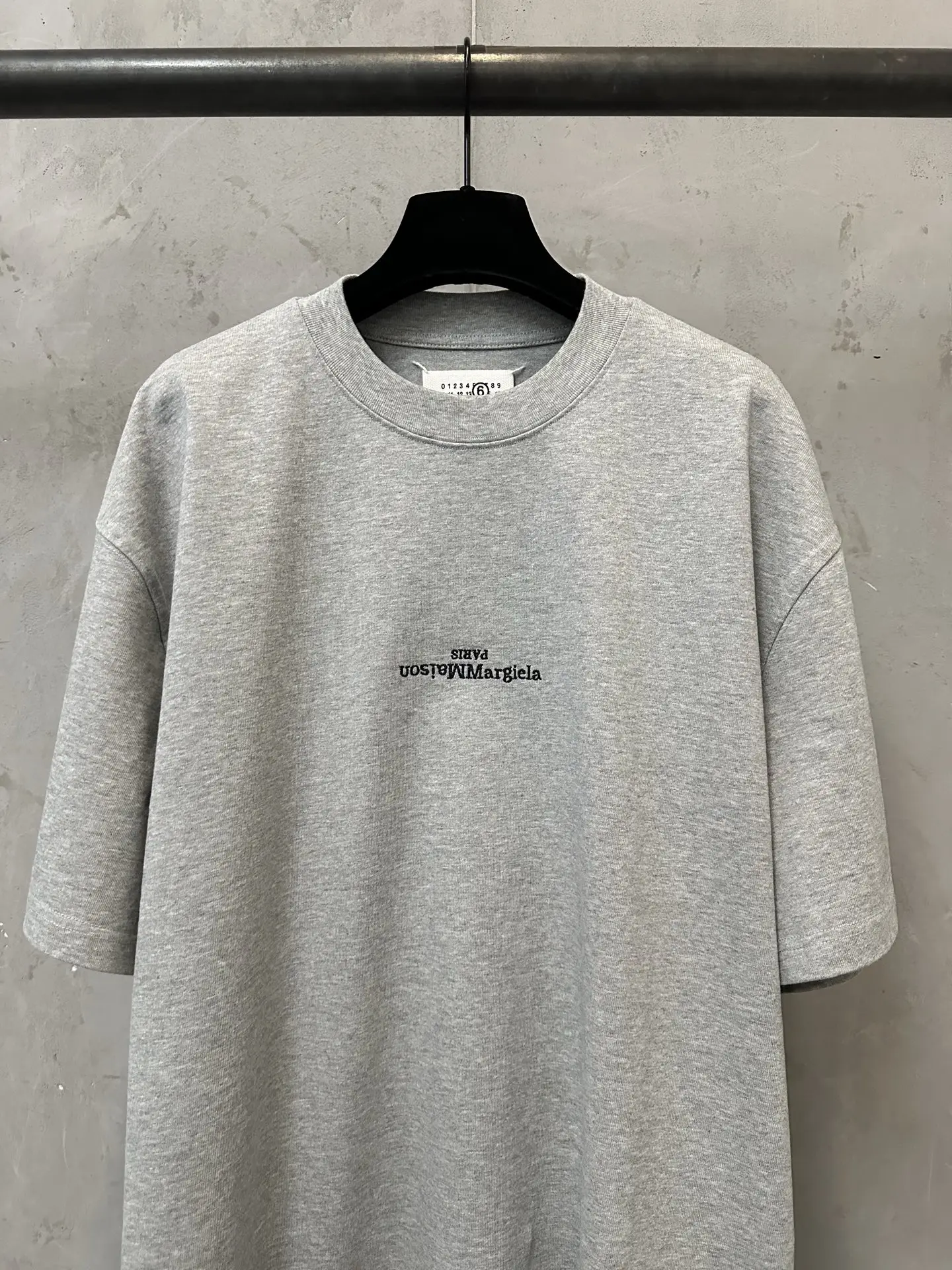 Logo Embroidered Heavyweight Cotton T-Shirt D19011165 — view 3