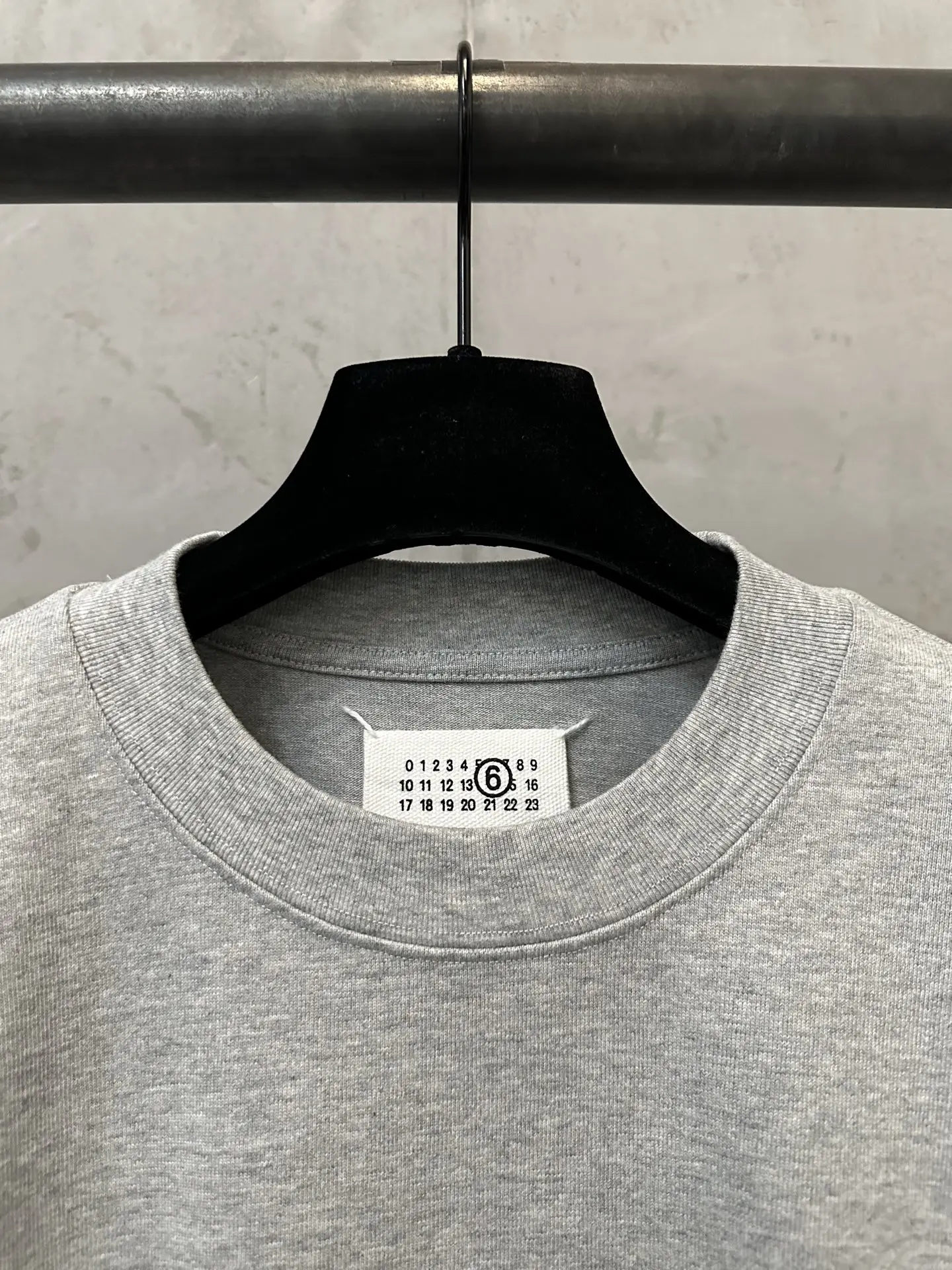 Logo Embroidered Heavyweight Cotton T-Shirt D19011165 — view 5