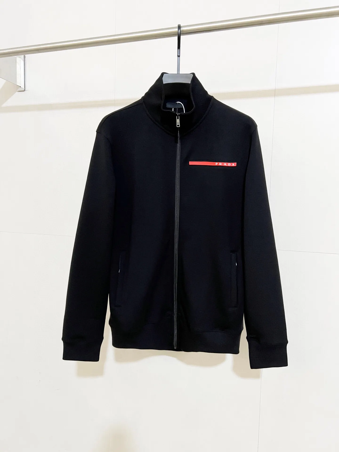 Logo-Patch Zip-Up Track Jacket D19516046