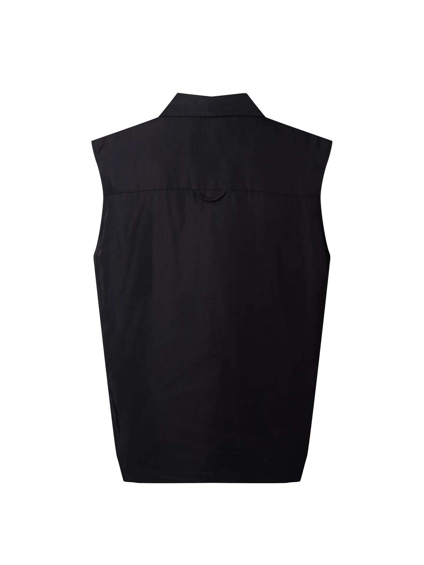 Re-Nylon Utility Vest with Enamel Triangle Logo D19515812 — view 2