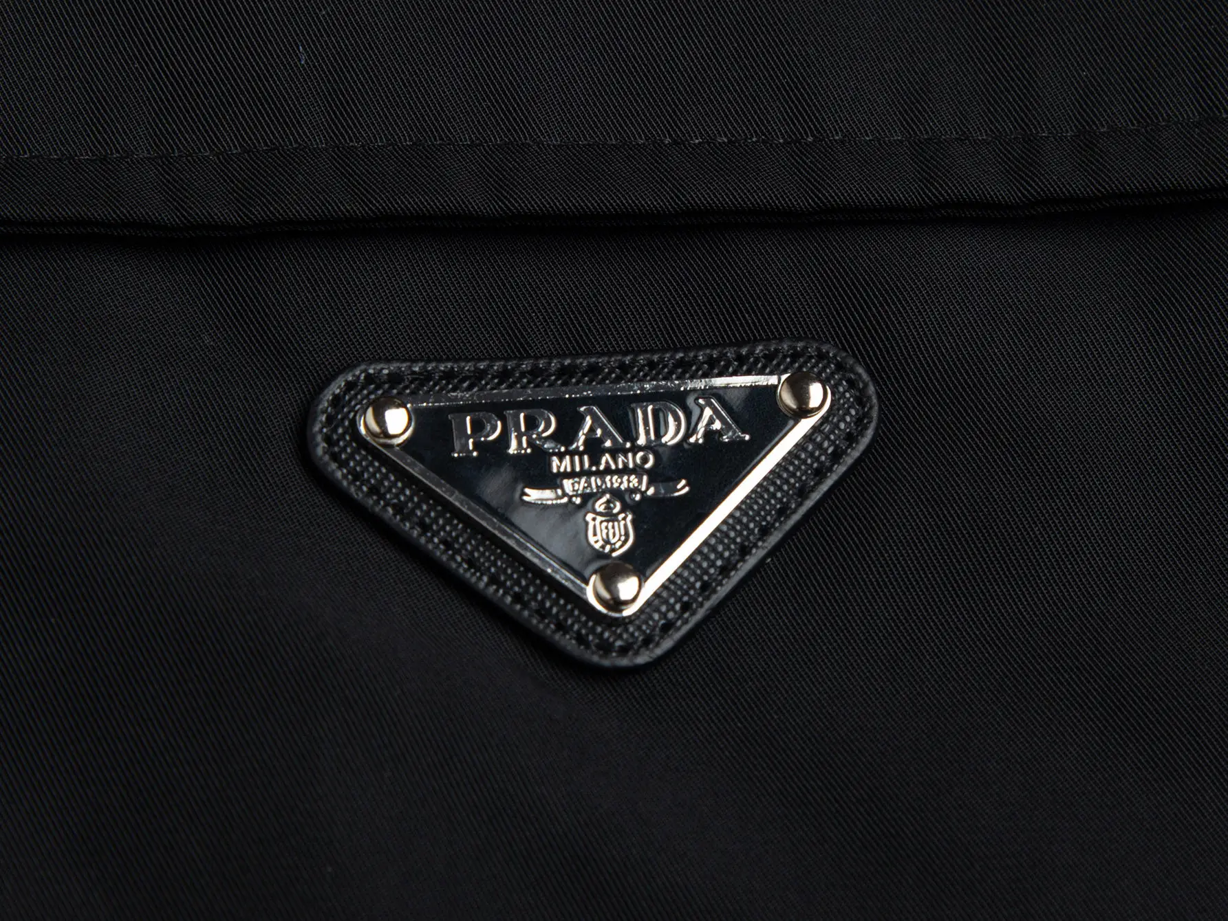 Re-Nylon Utility Vest with Enamel Triangle Logo D19515812 — view 3
