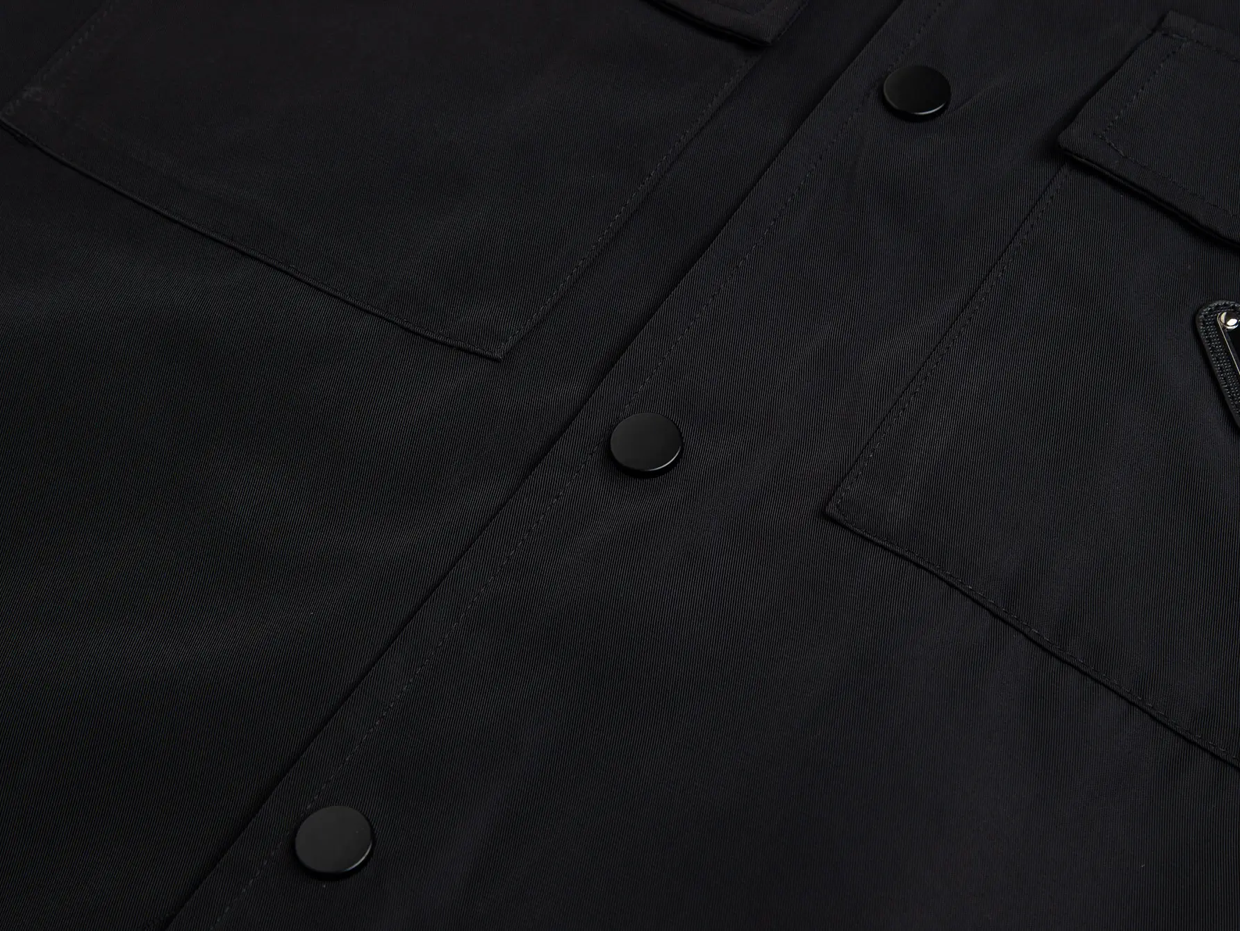 Re-Nylon Utility Vest with Enamel Triangle Logo D19515812 — view 4