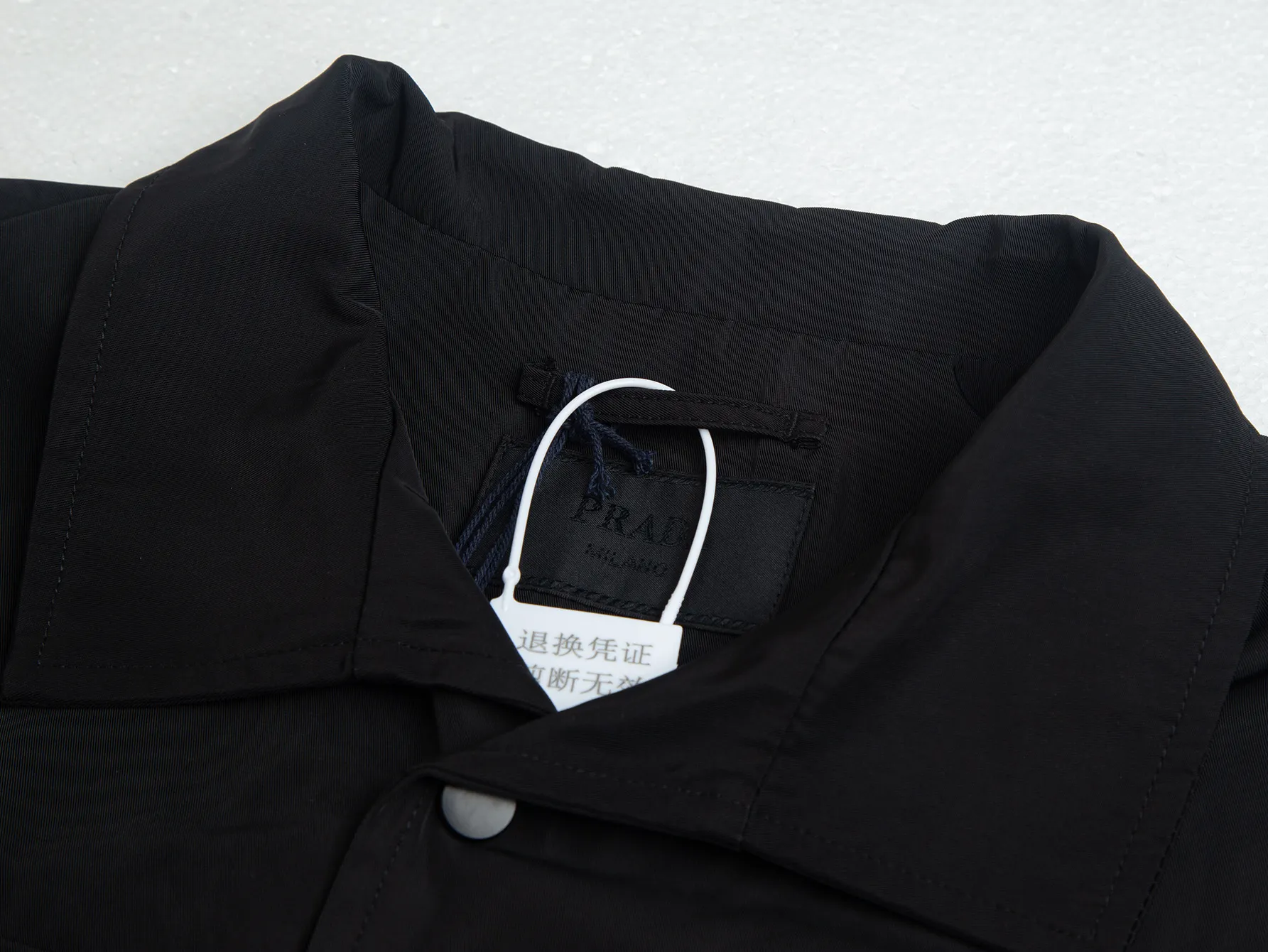 Re-Nylon Utility Vest with Enamel Triangle Logo D19515812 — view 7