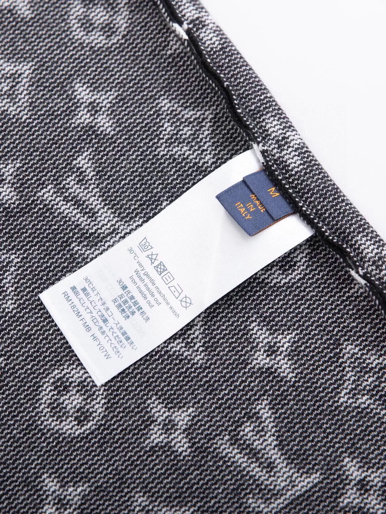 Monogram Jacquard Wool Crew-Neck Sweater D19516051 — view 8