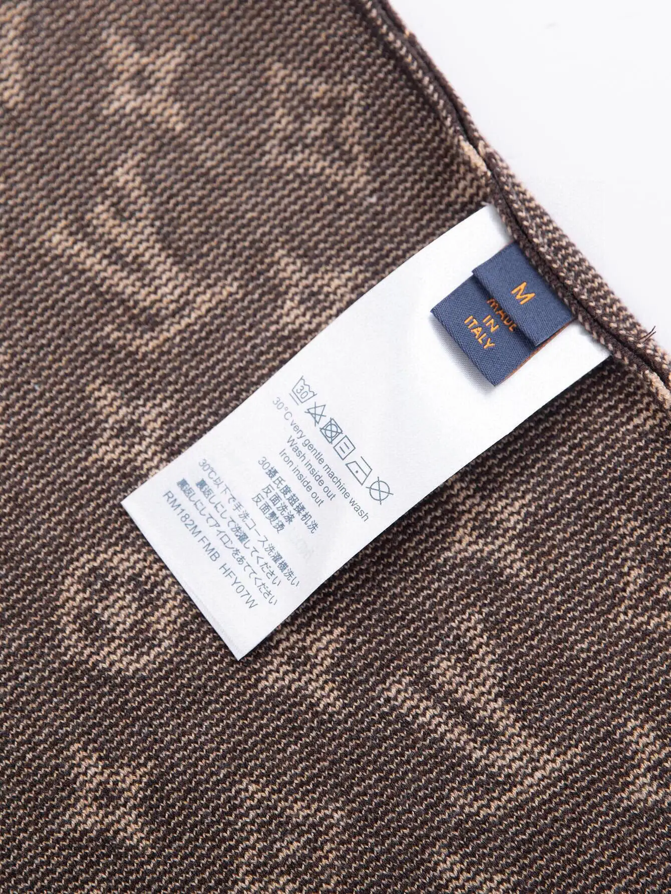 Monogram Jacquard Wool Crew-Neck Sweater D19516050 — view 6