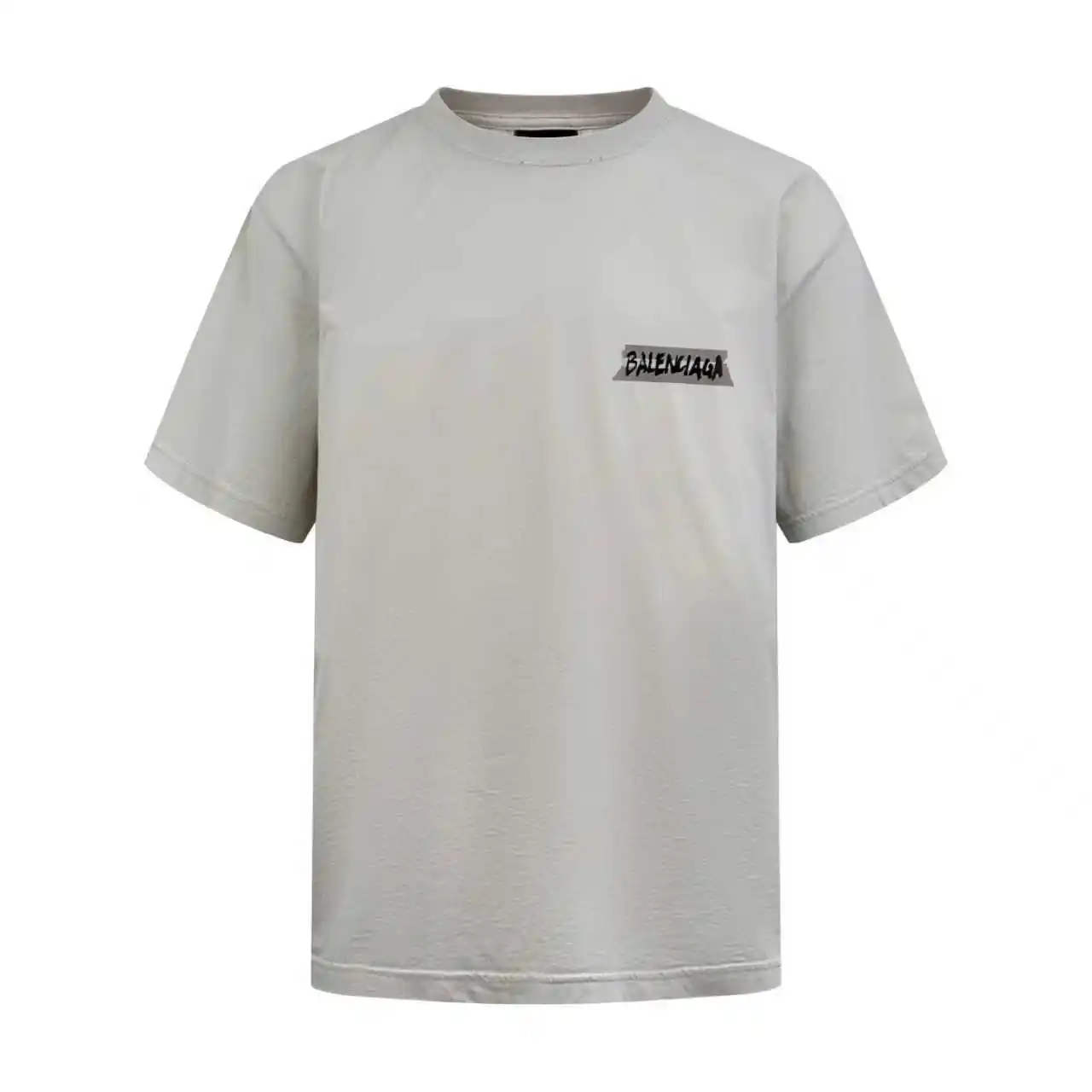 Masking Tape Logo Distressed T-Shirt D19513847