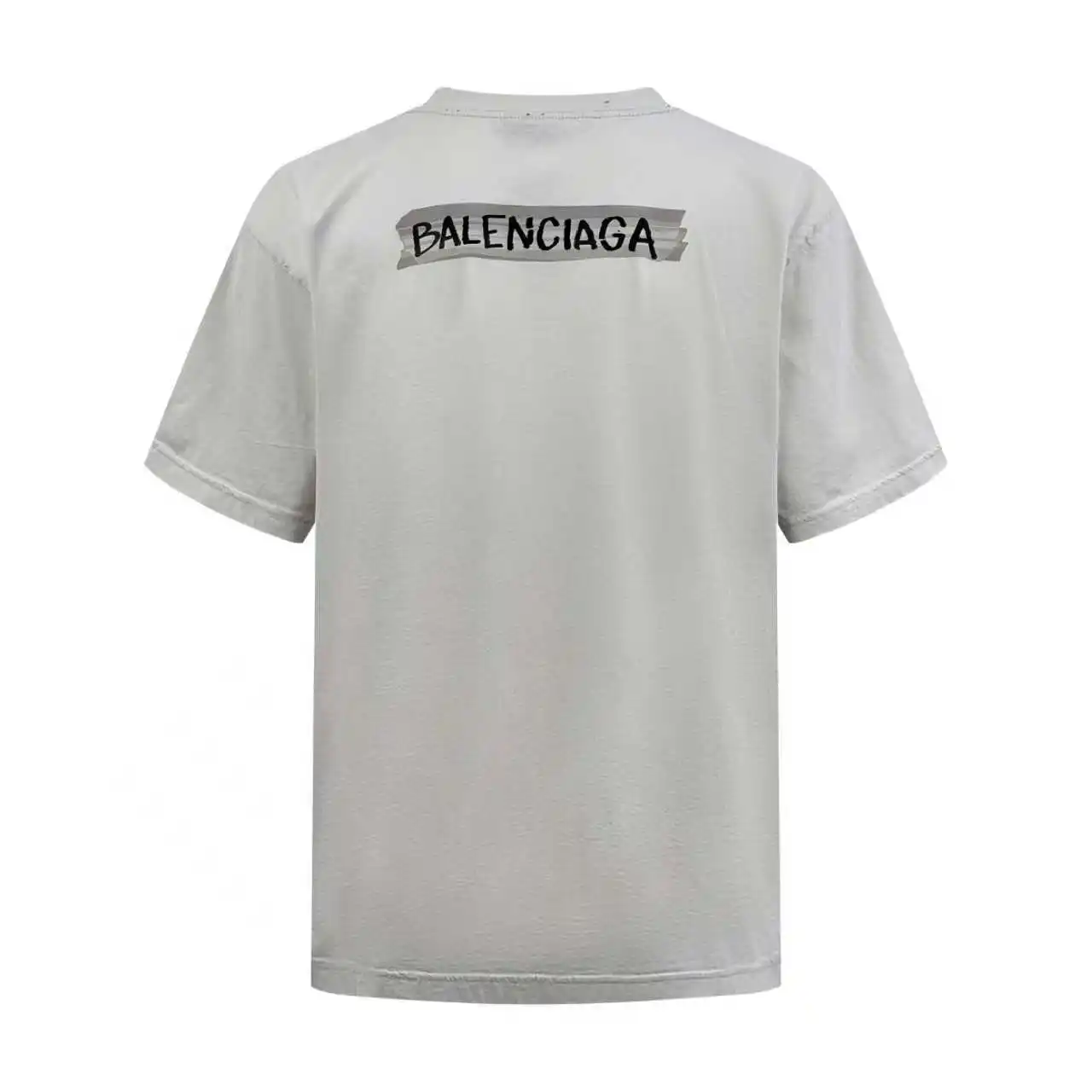 Masking Tape Logo Distressed T-Shirt D19513847 — view 2