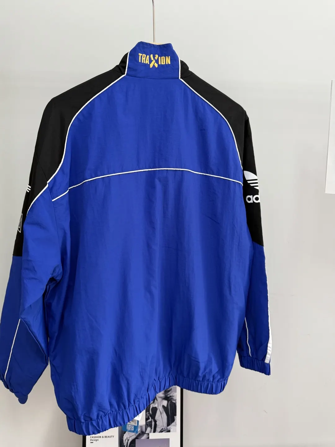 Logo-Print Color-Block Track Jacket D19513999 — view 7