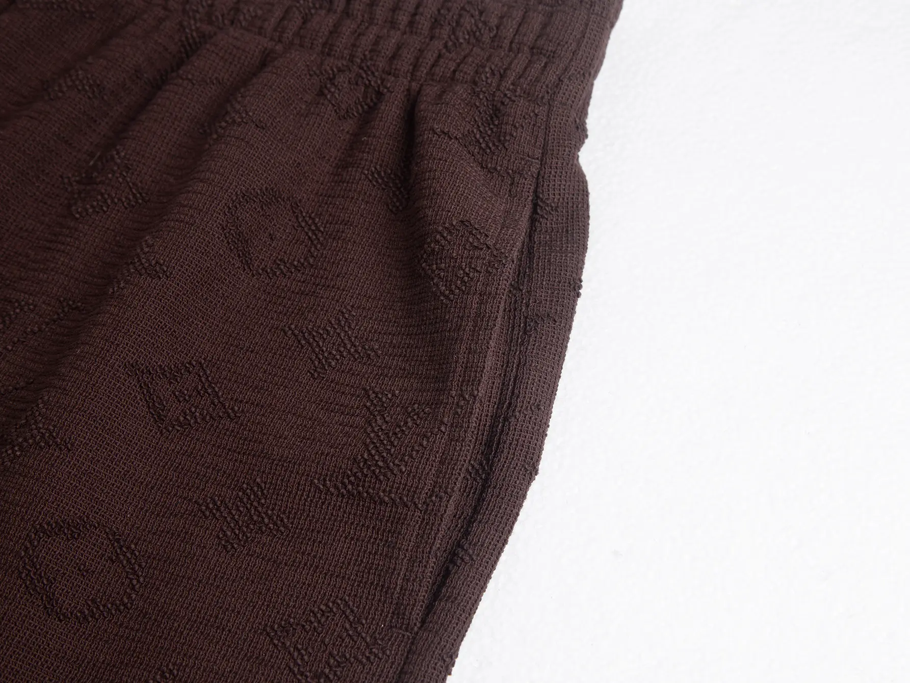 Monogram Jacquard Terry Cotton Shorts D19515229 — view 5