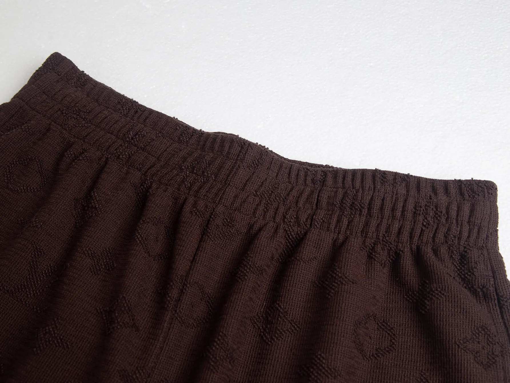 Monogram Jacquard Terry Cotton Shorts D19515229 — view 6